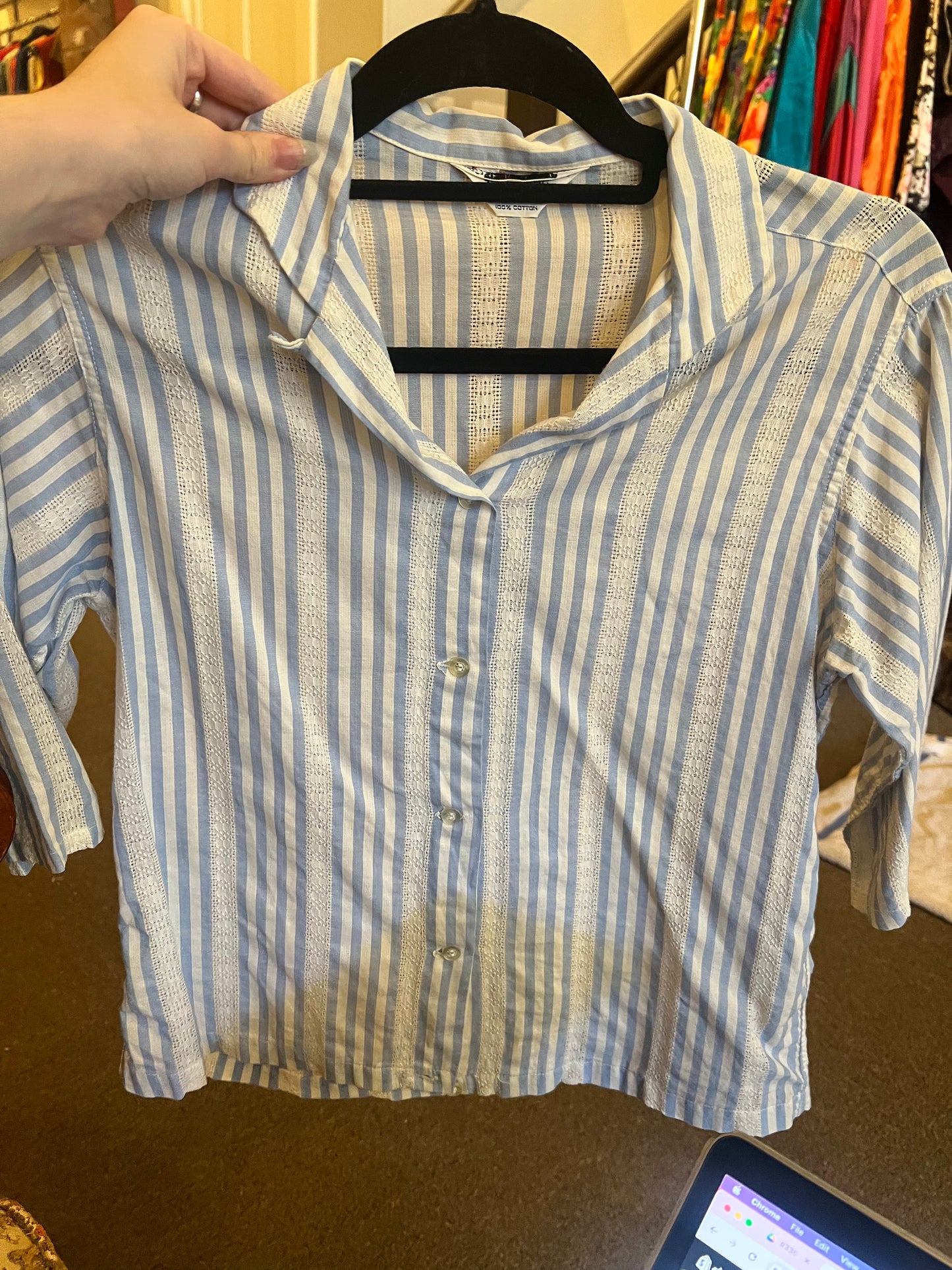60s Hyanni Sport Stripe Top