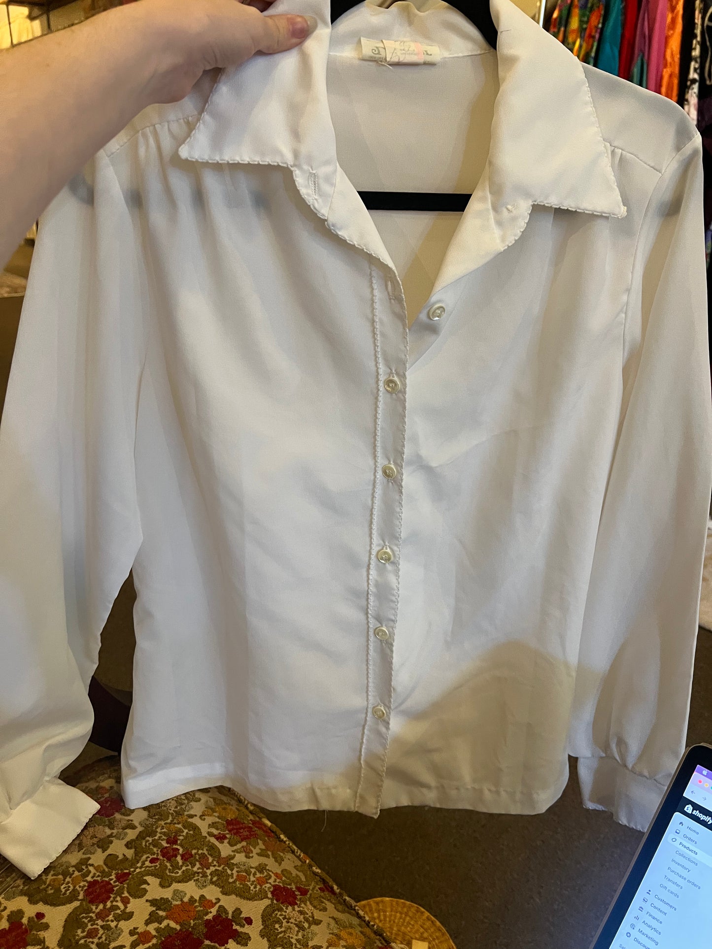 60s/70s Lee Mar Pageant Blouse