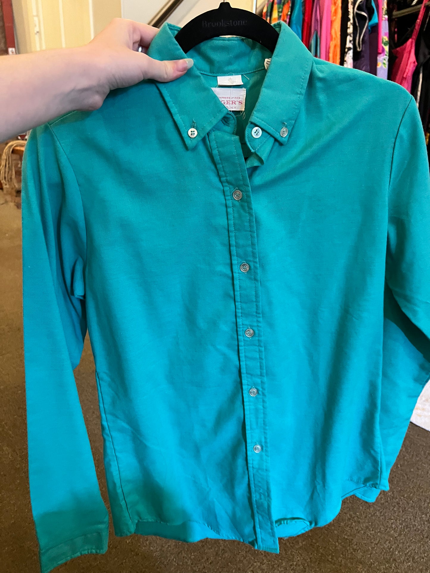 60s/70s Bergers Buffalo Button Up Shirt
