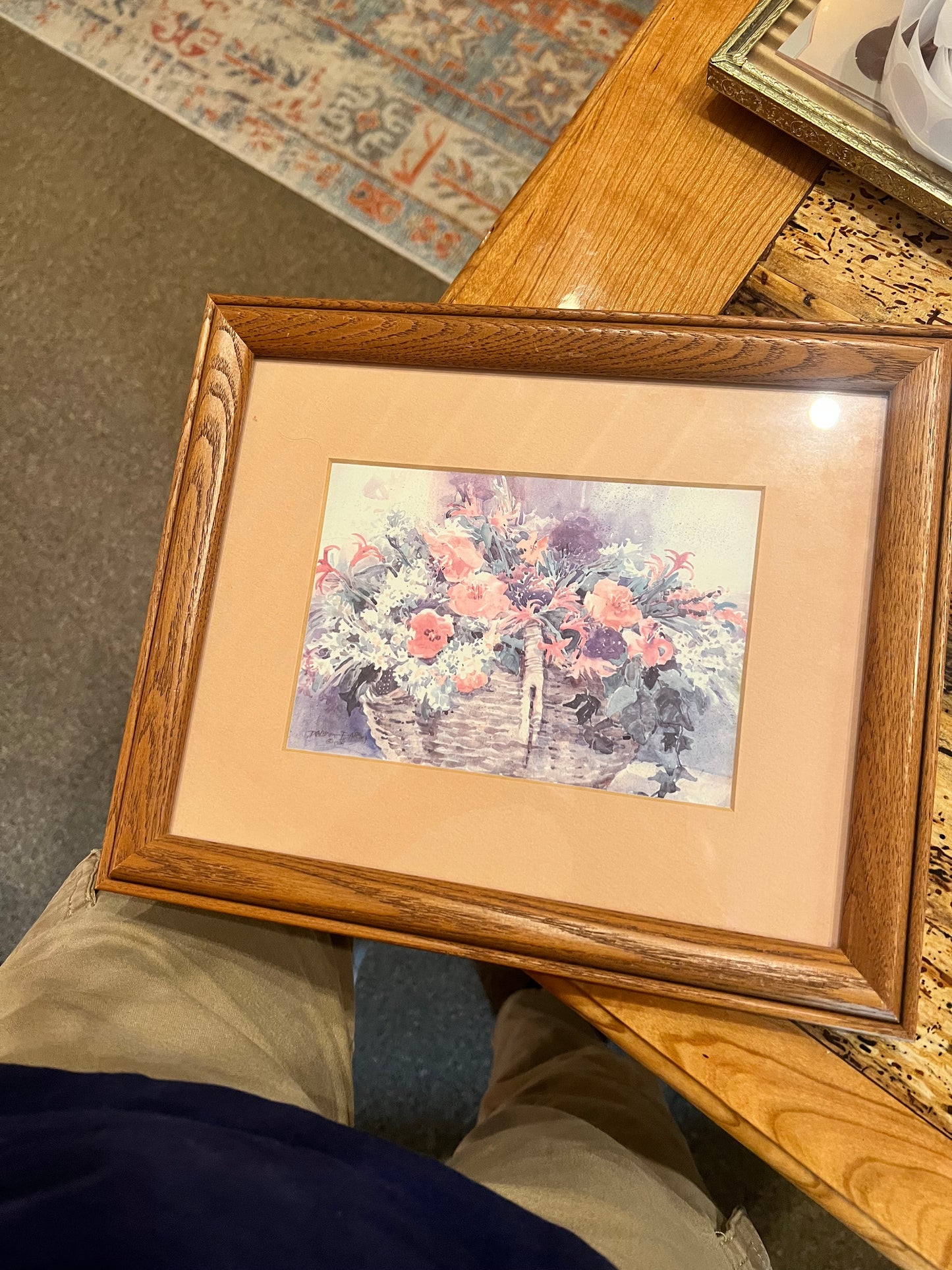 Floral Art Frame Picture