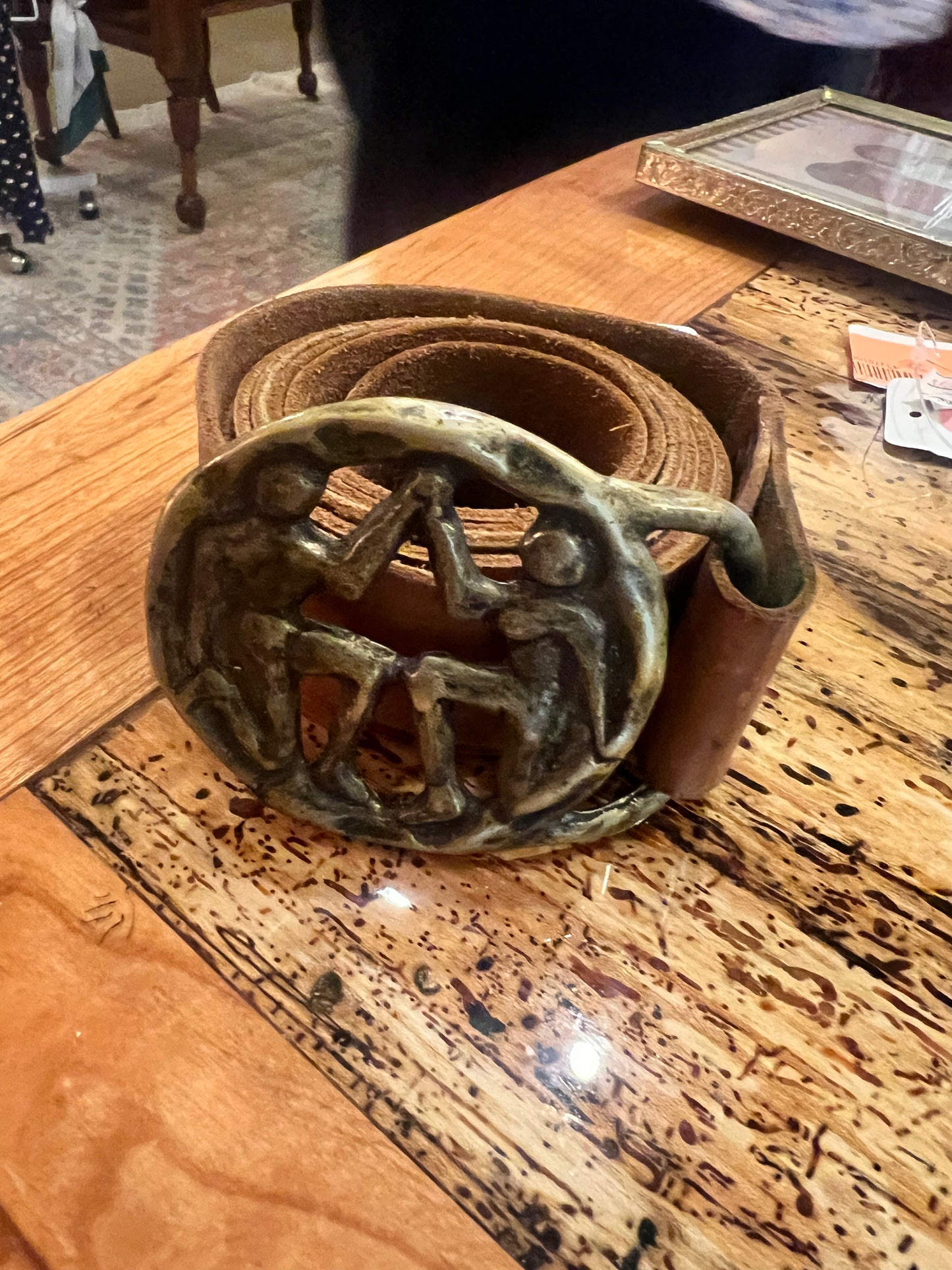 70s Zodiac Gemini Belt