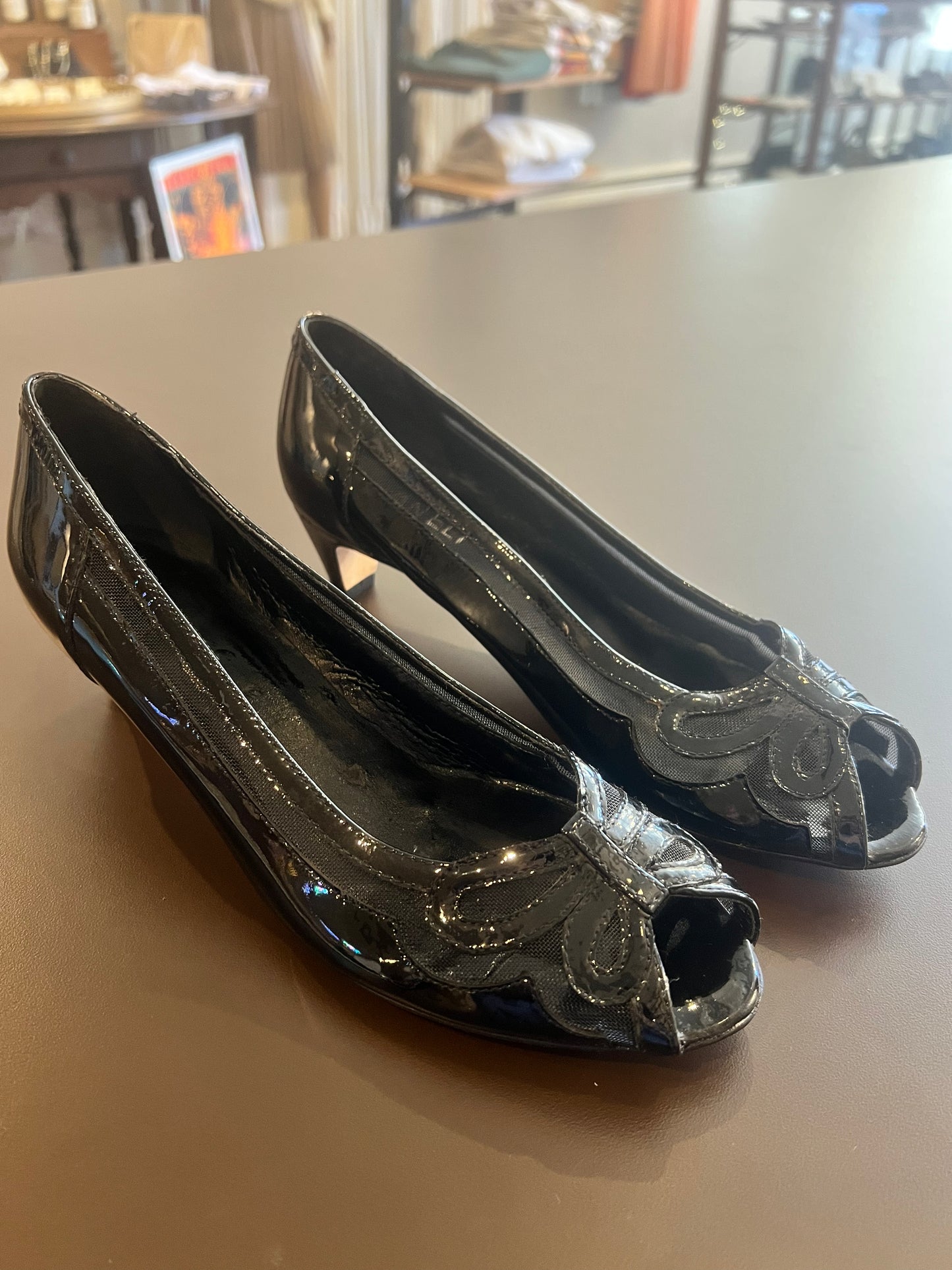 1990s Vaneli Butterfly Detail Heels