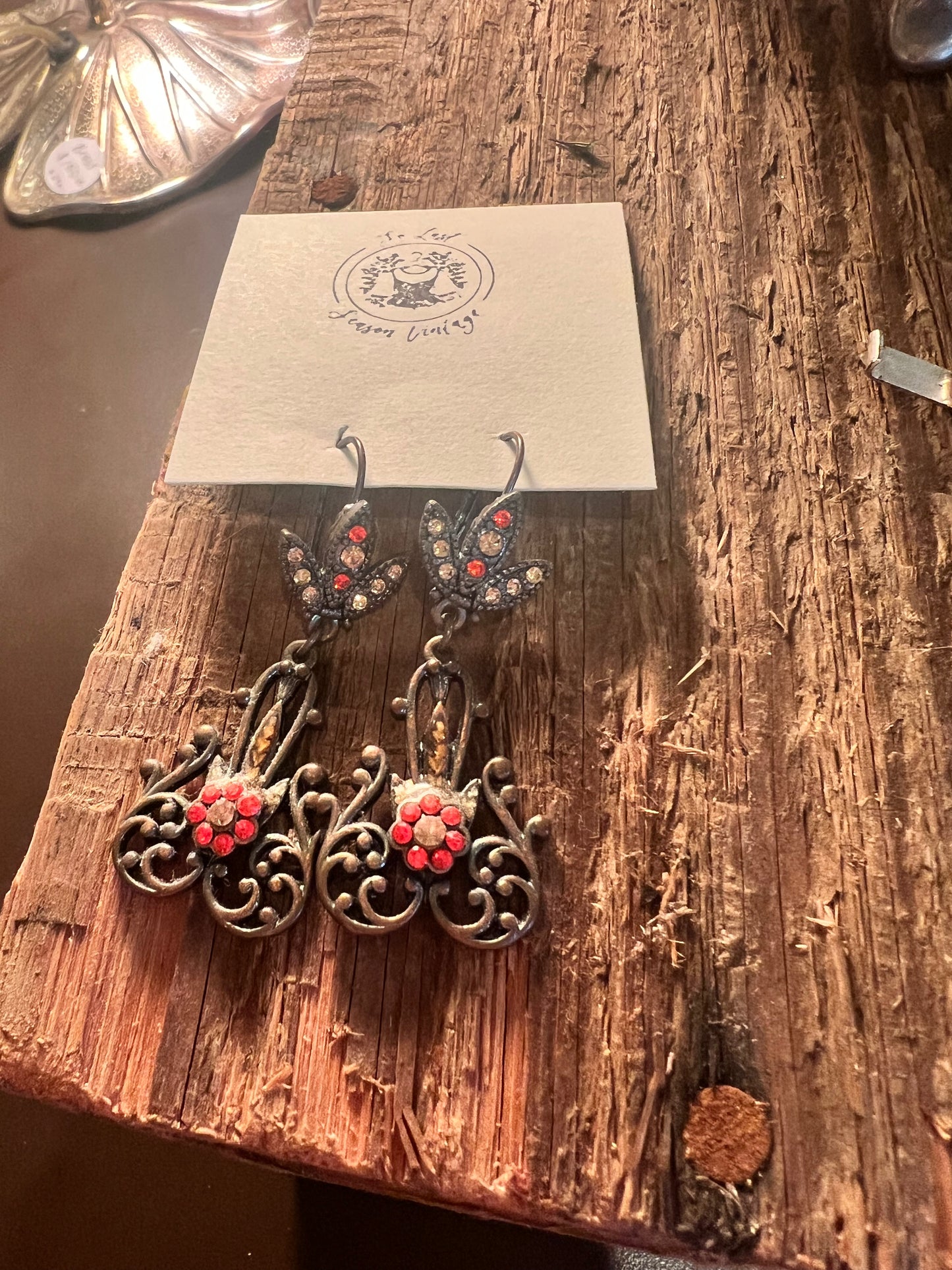 Flower Drop Earrings