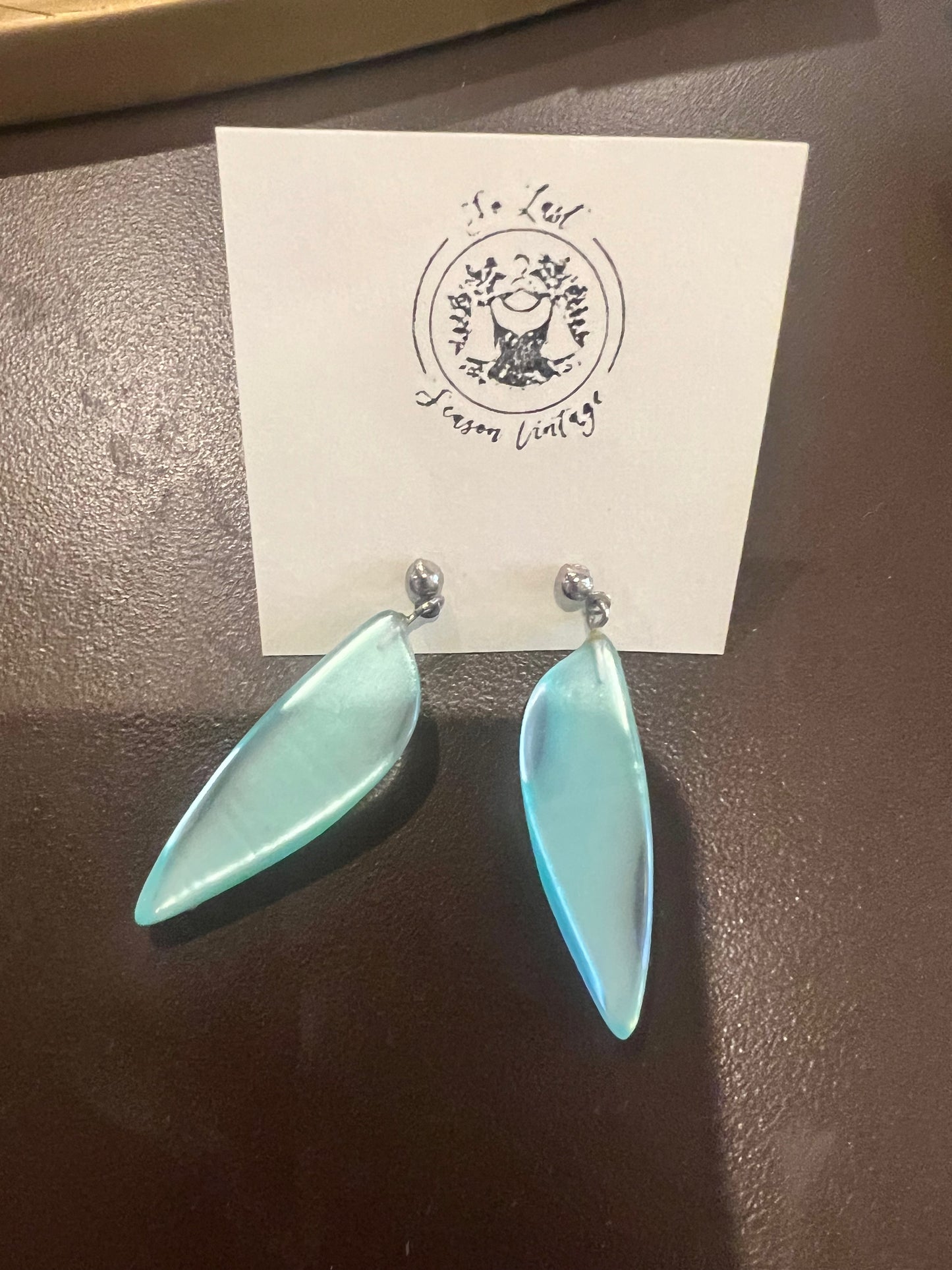 Blue Earrings