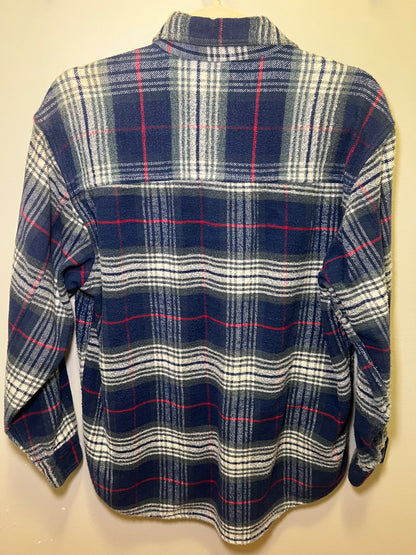 1990s Faded Glory Fringe Flannel