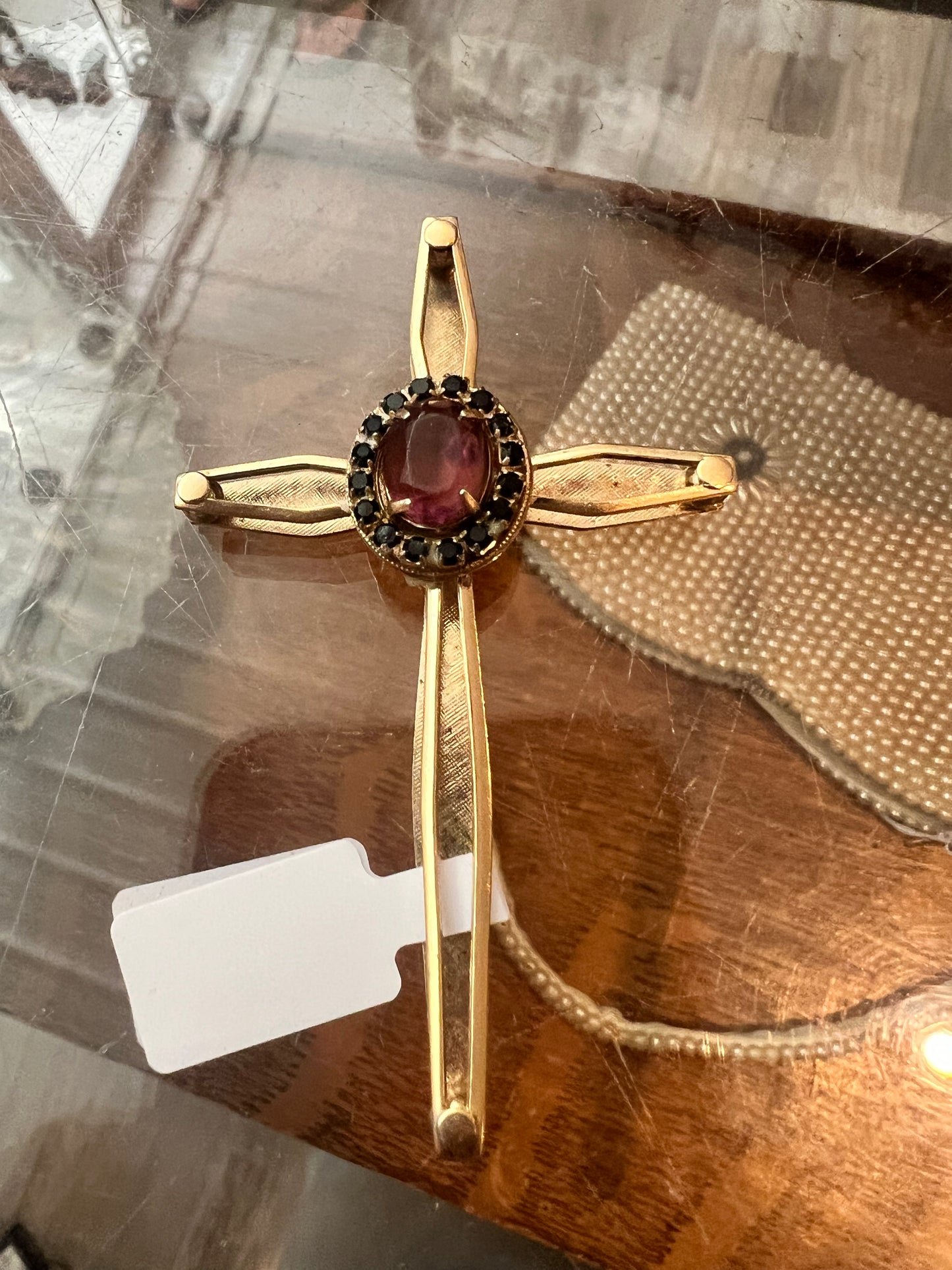 Gemstone Cross