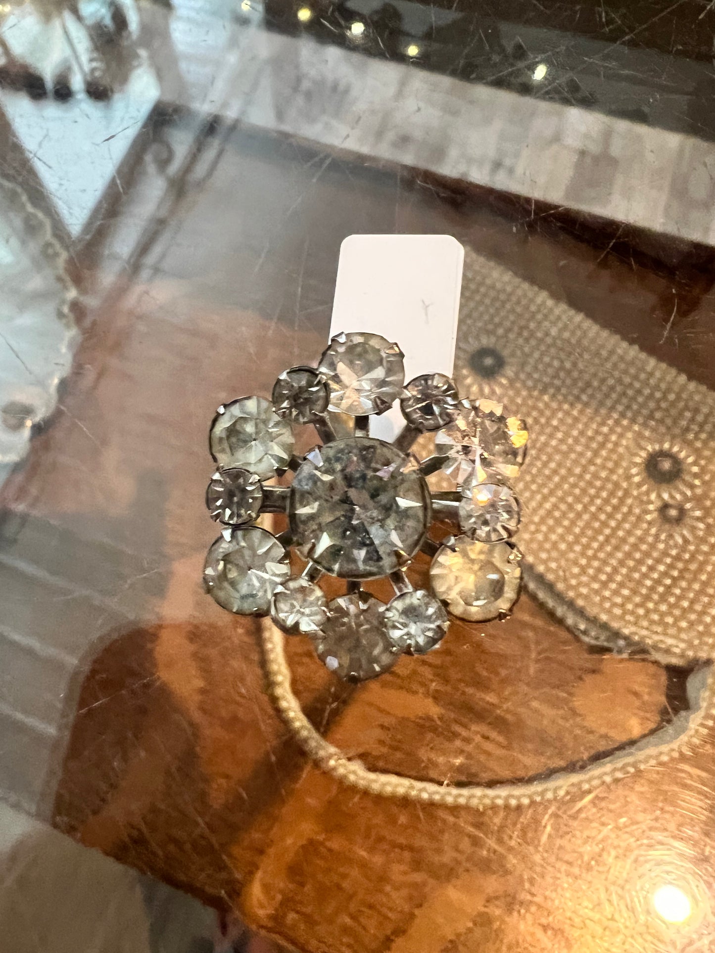 Rhinestone Brooch