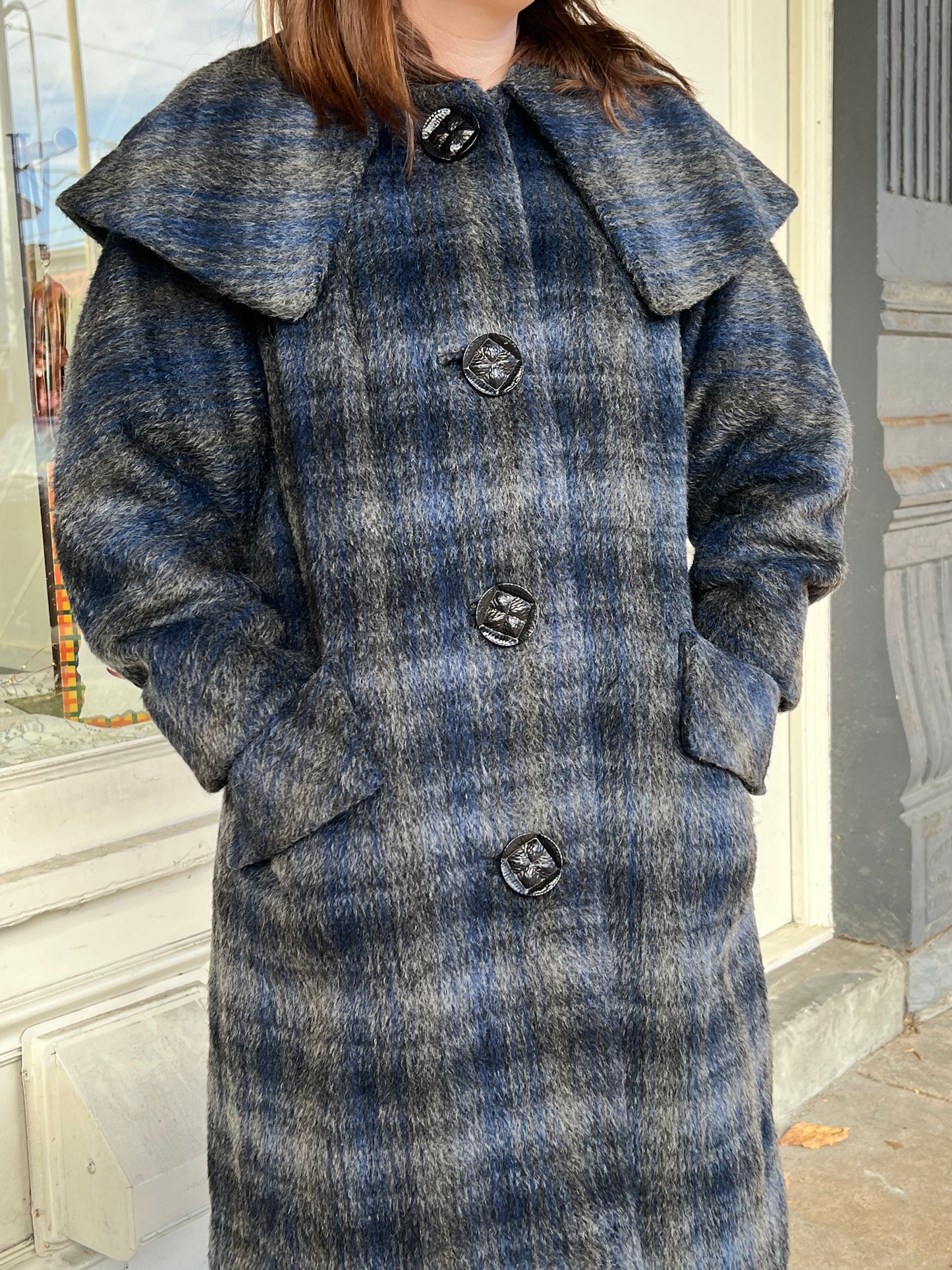 1950s/60s AMA's Plaid Coat