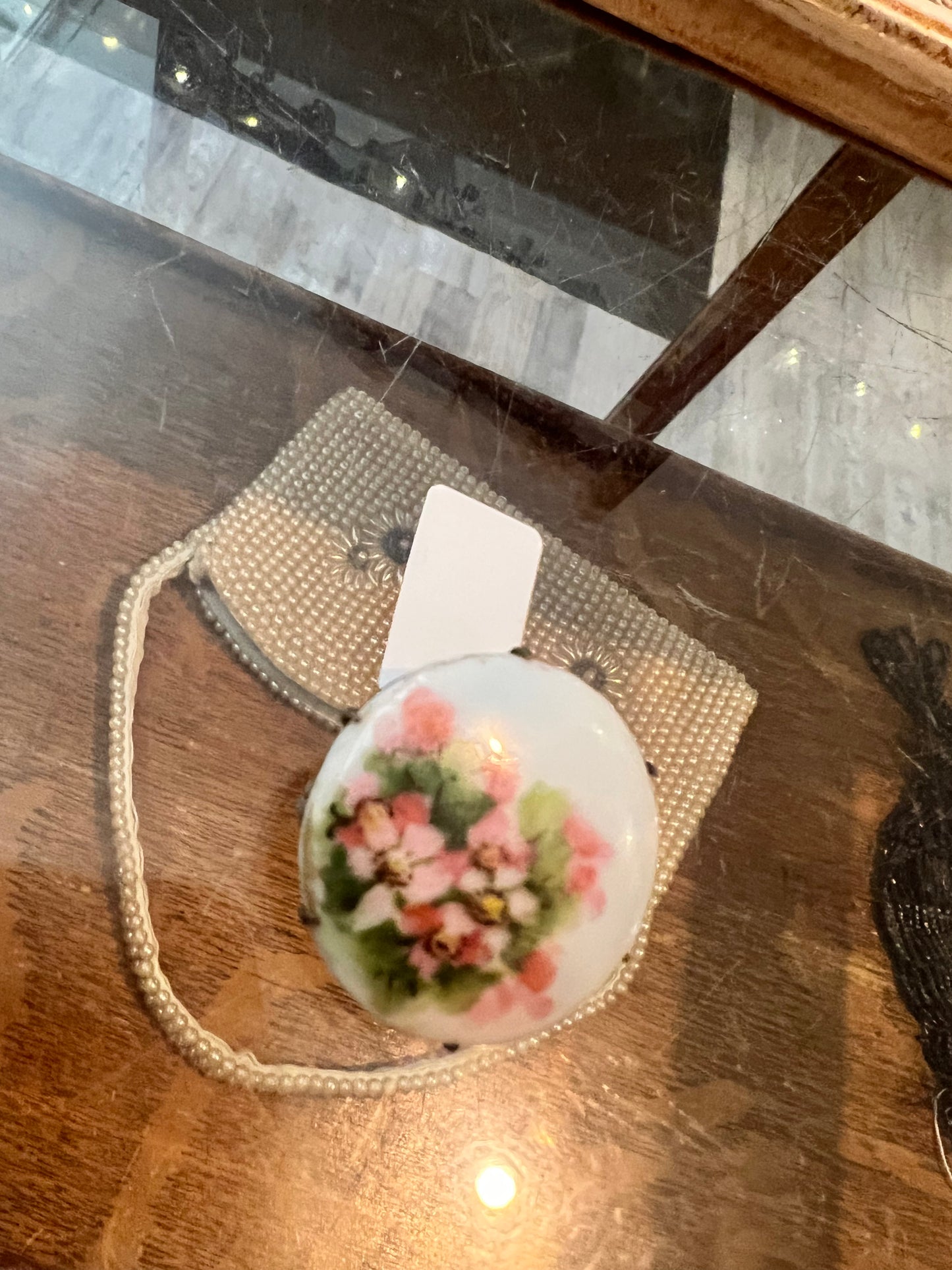 Floral Picture Brooch