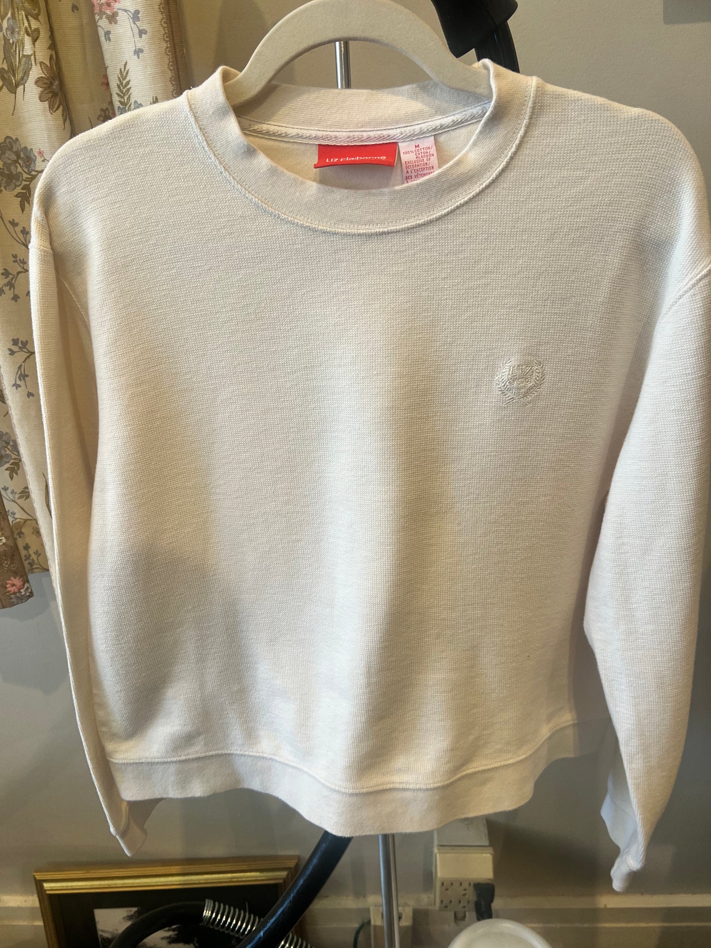 1990s/2000s Liz Claiborne Waffle Knit Top