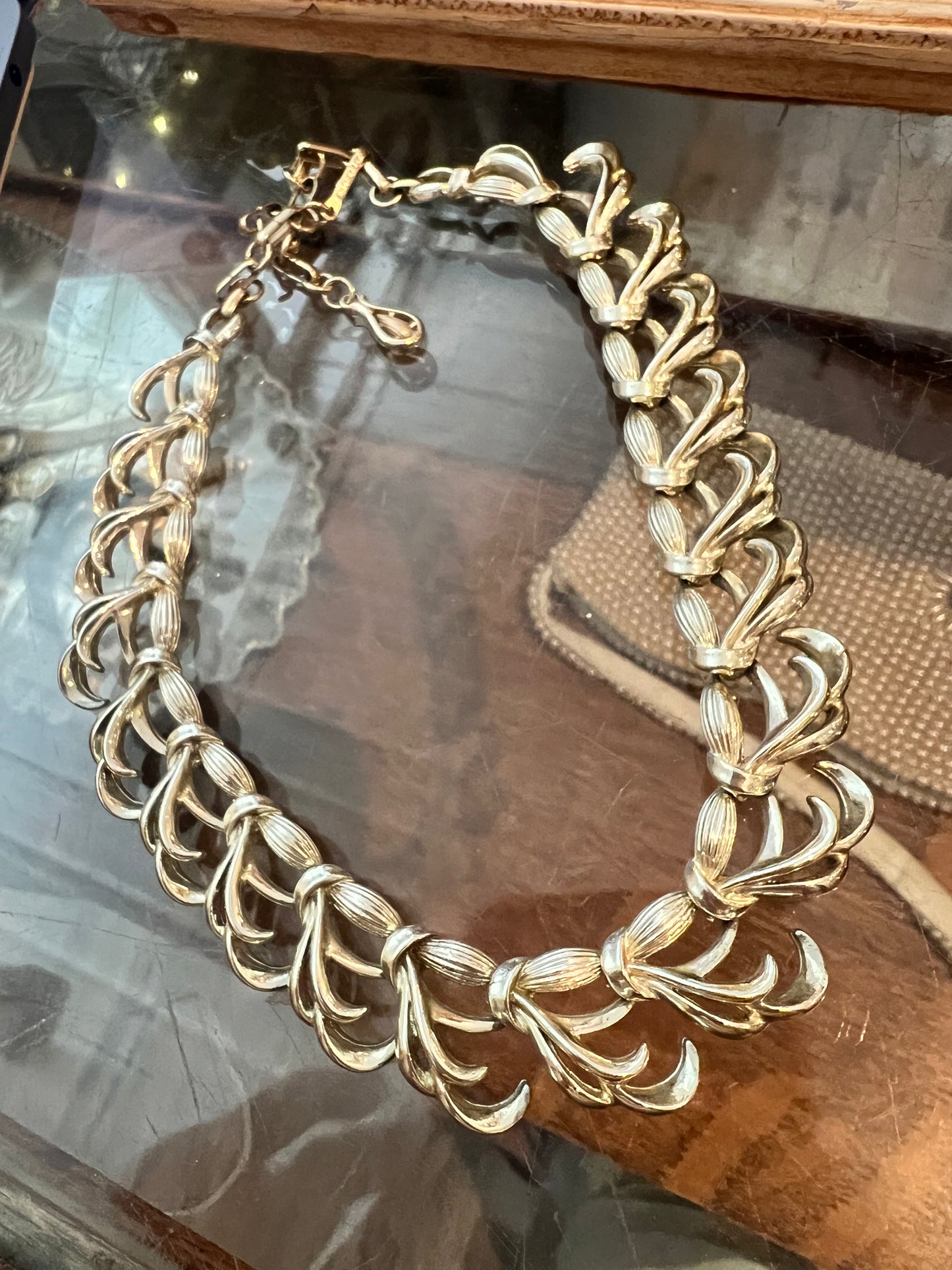 Coro Gold Choker Necklace