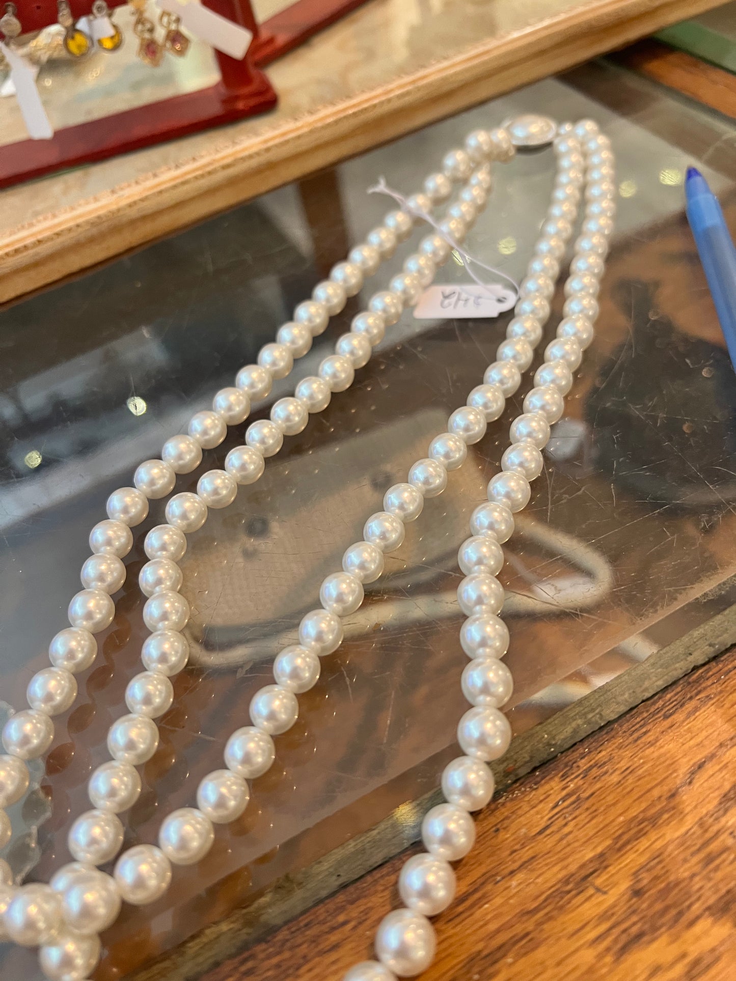 Double Layer Pearl Necklace