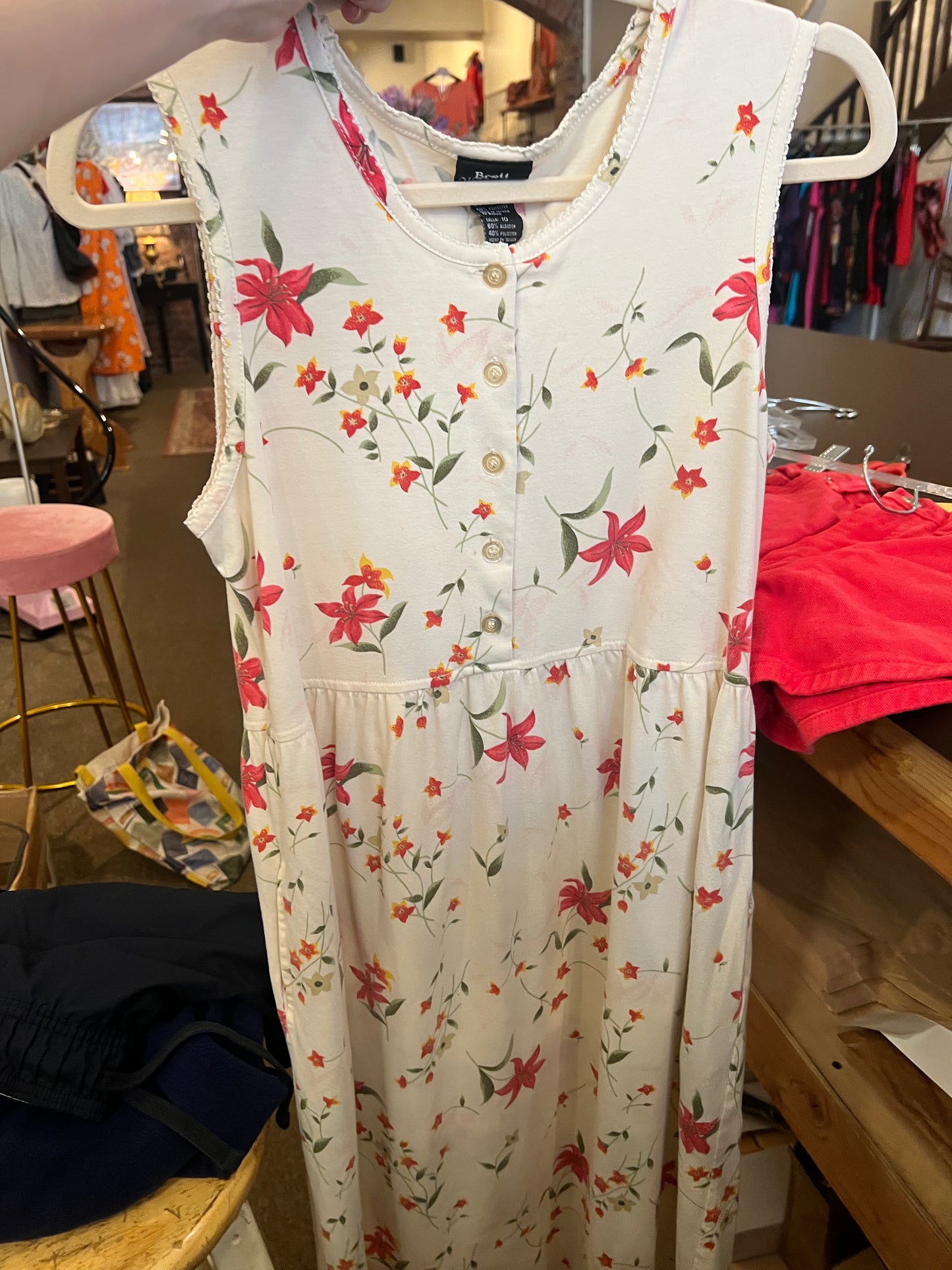 90s Brett Alexander Floral Dress