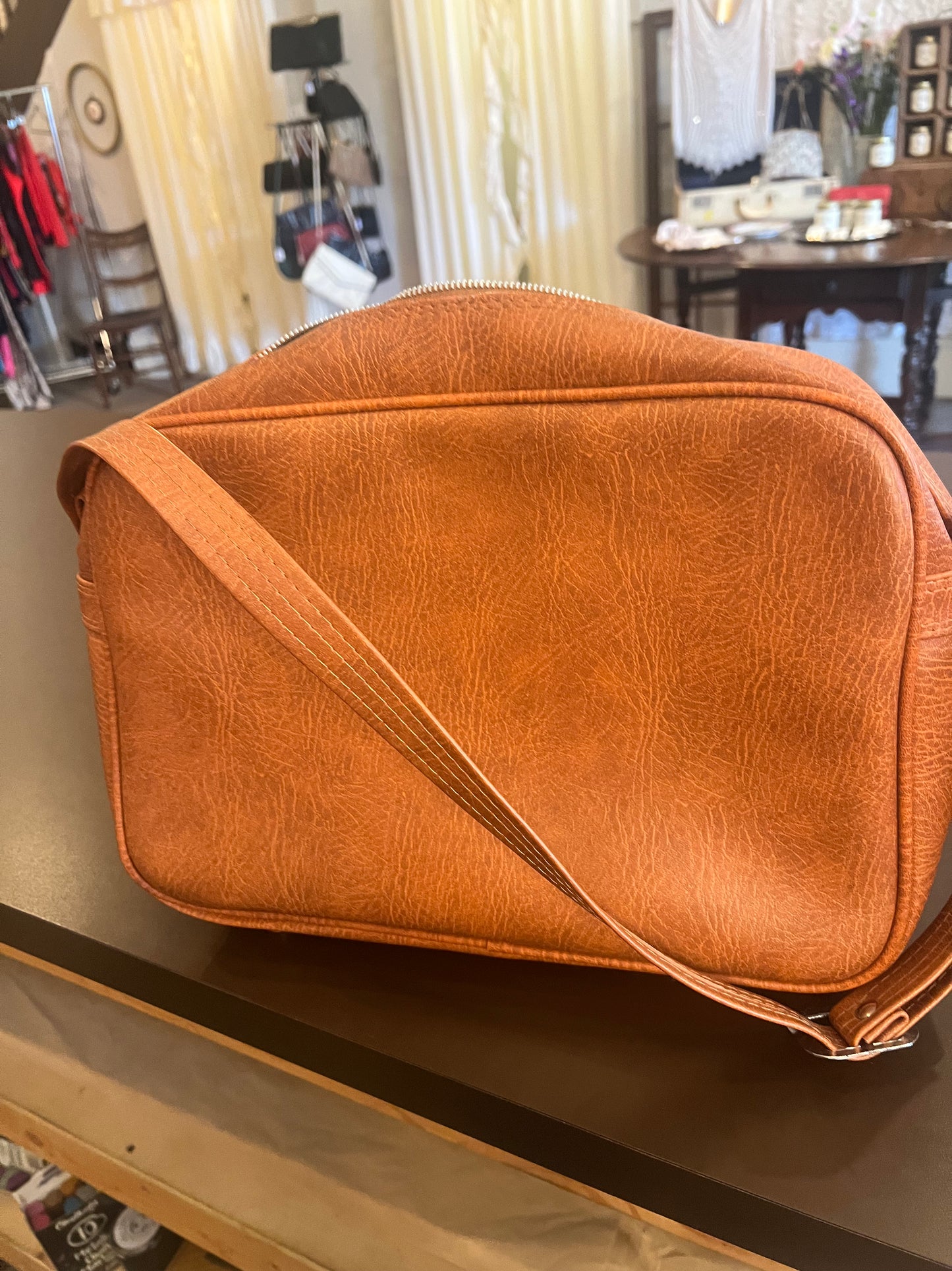 Leather Messenger Bag