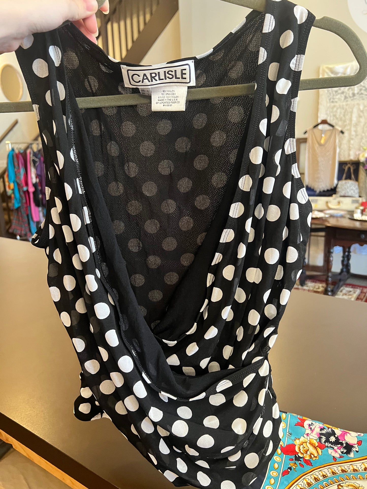 90s Carlisle Polka Dot Tank