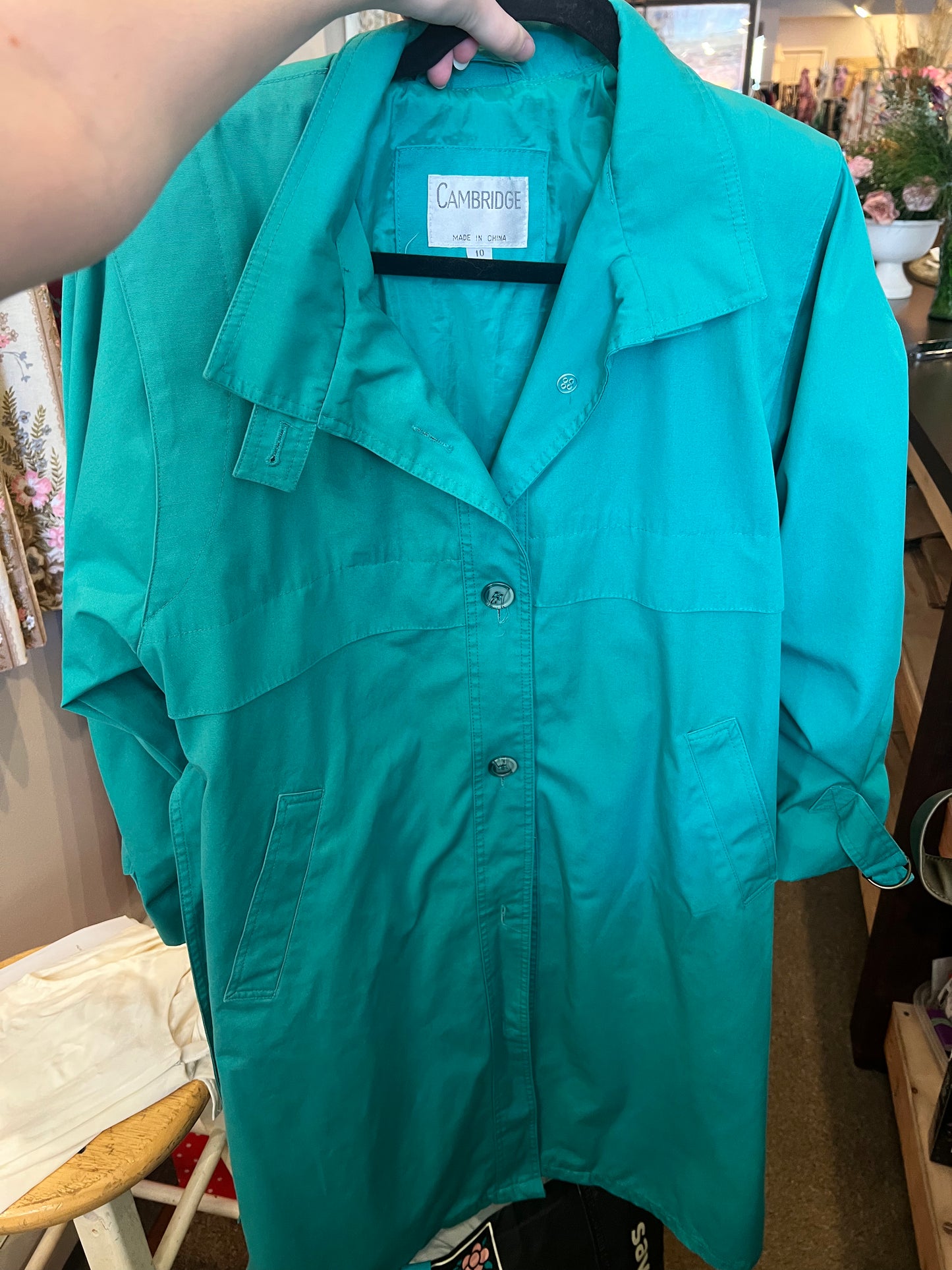80s Cambridge Trench Coat
