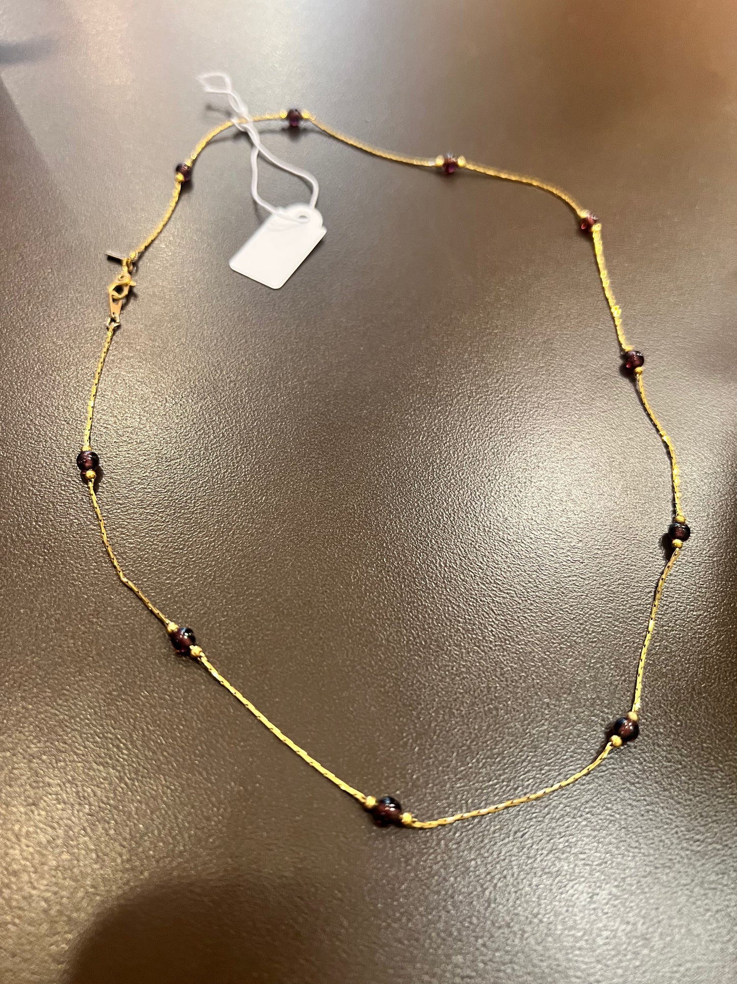 Monet Gold Beaded Necklace