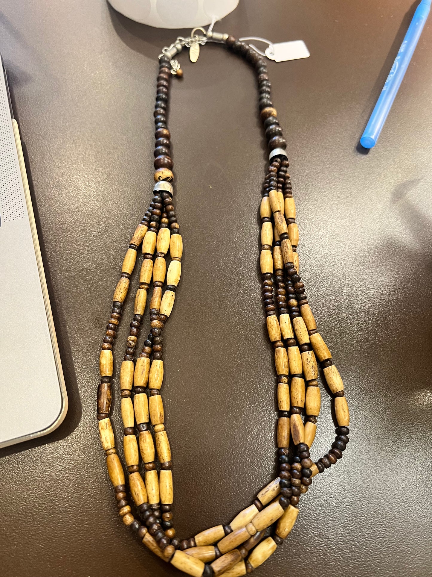 Wooden Beaded Necklace