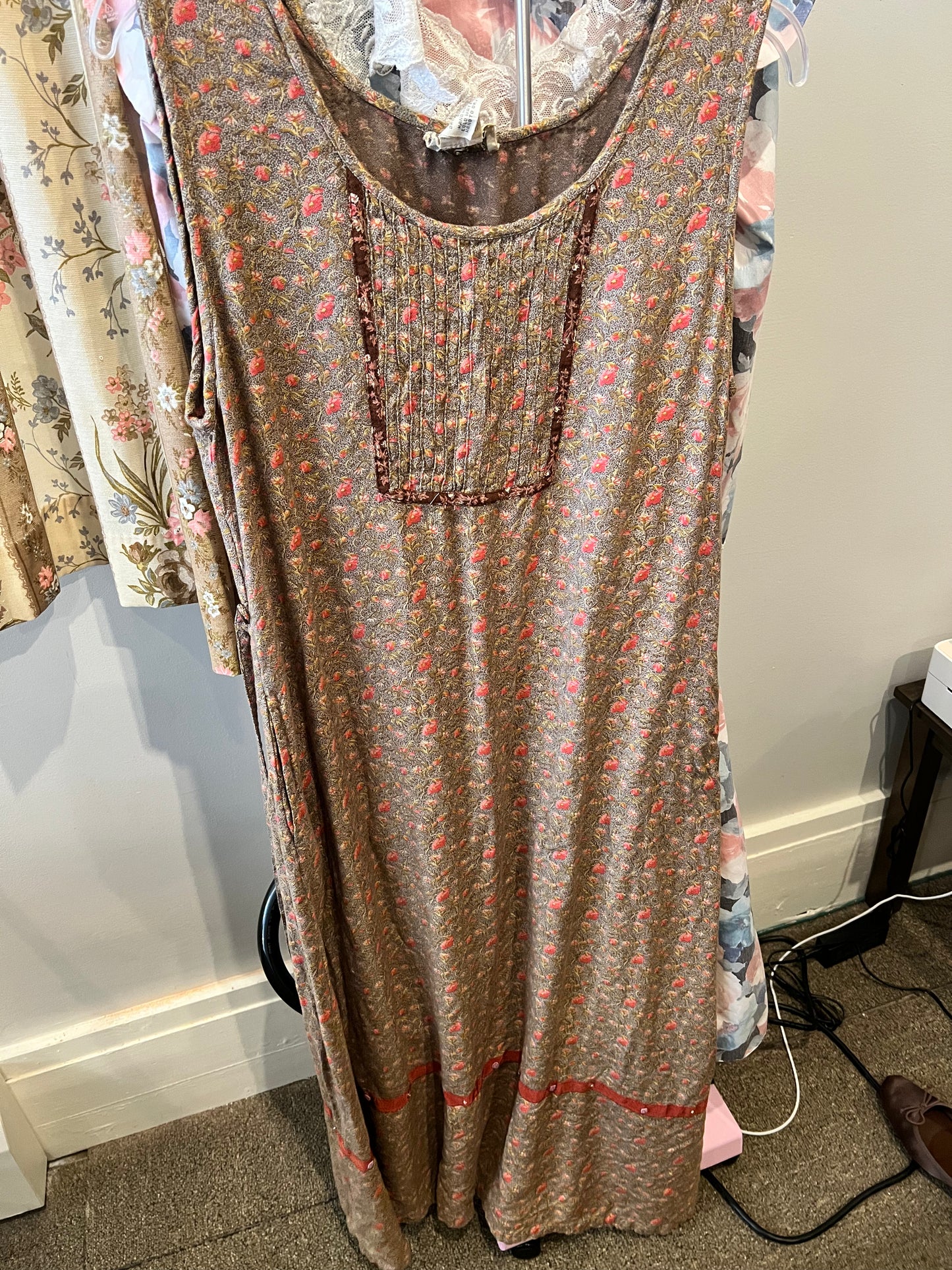 90s April Cornell Maxi Dress