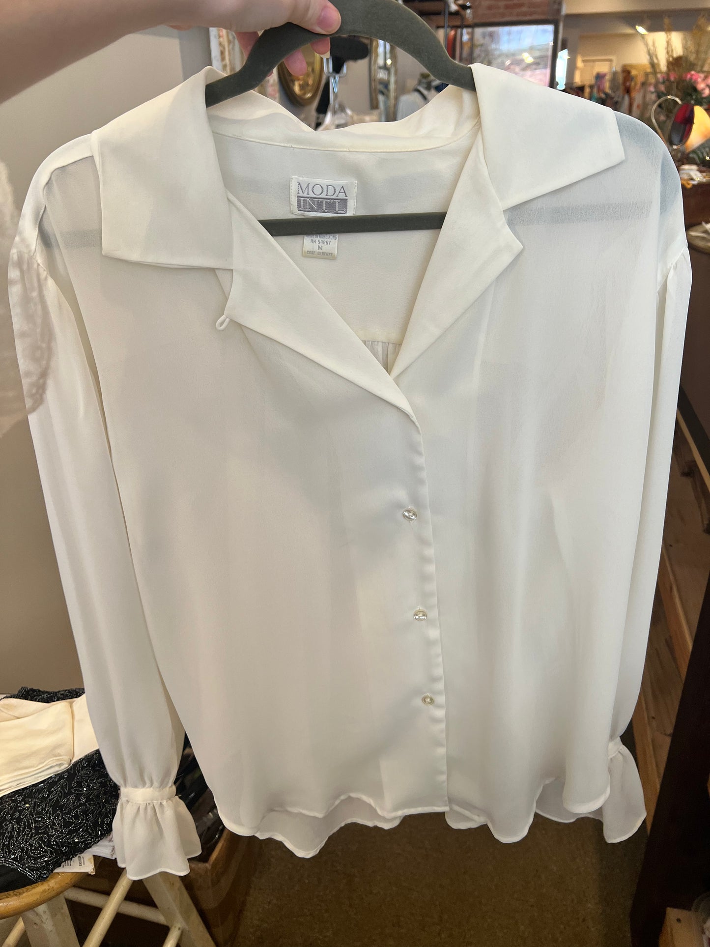 80s/90s Moda International Blouse