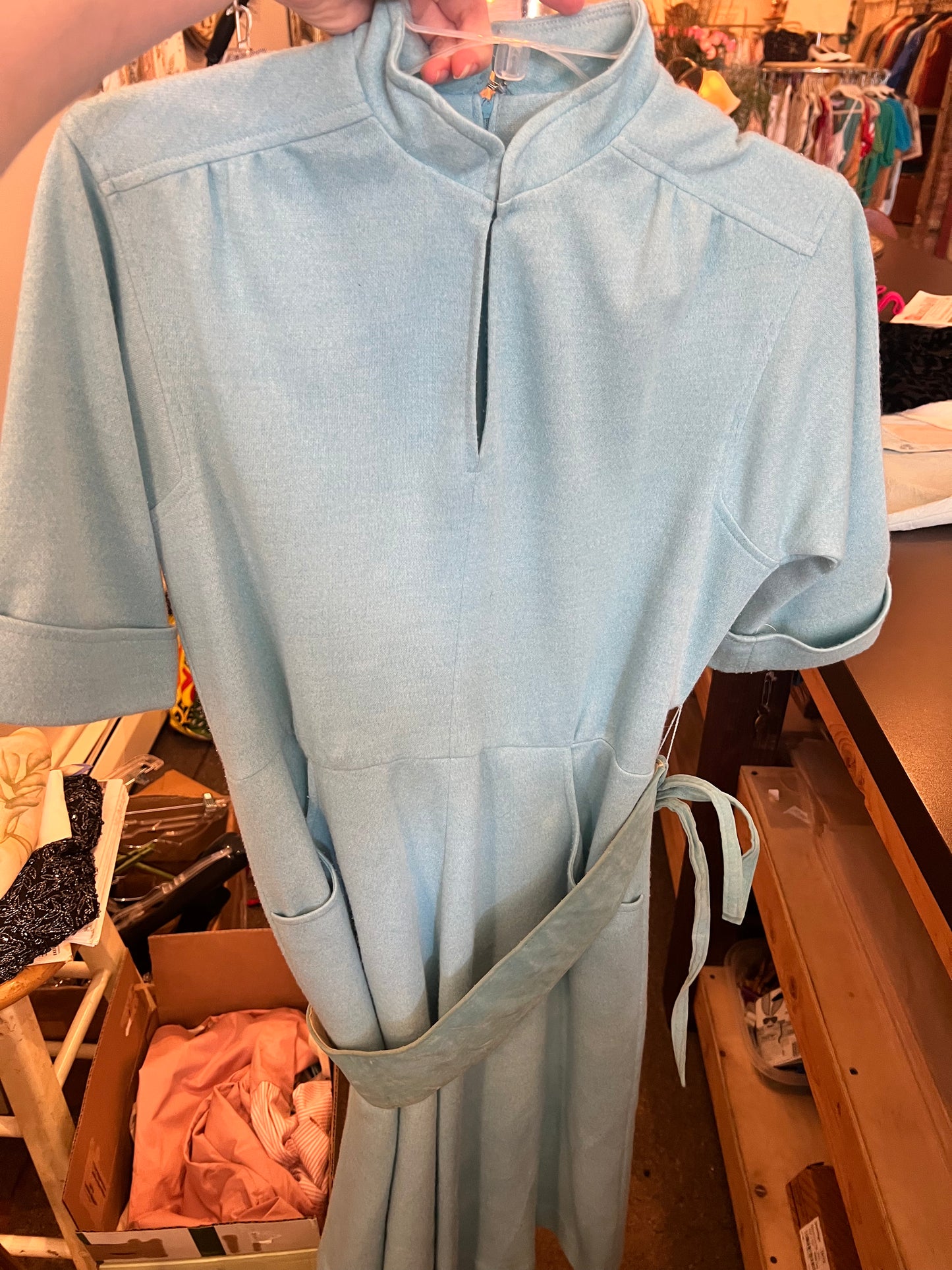 70s Pedestal Originals Dress w/ Belt