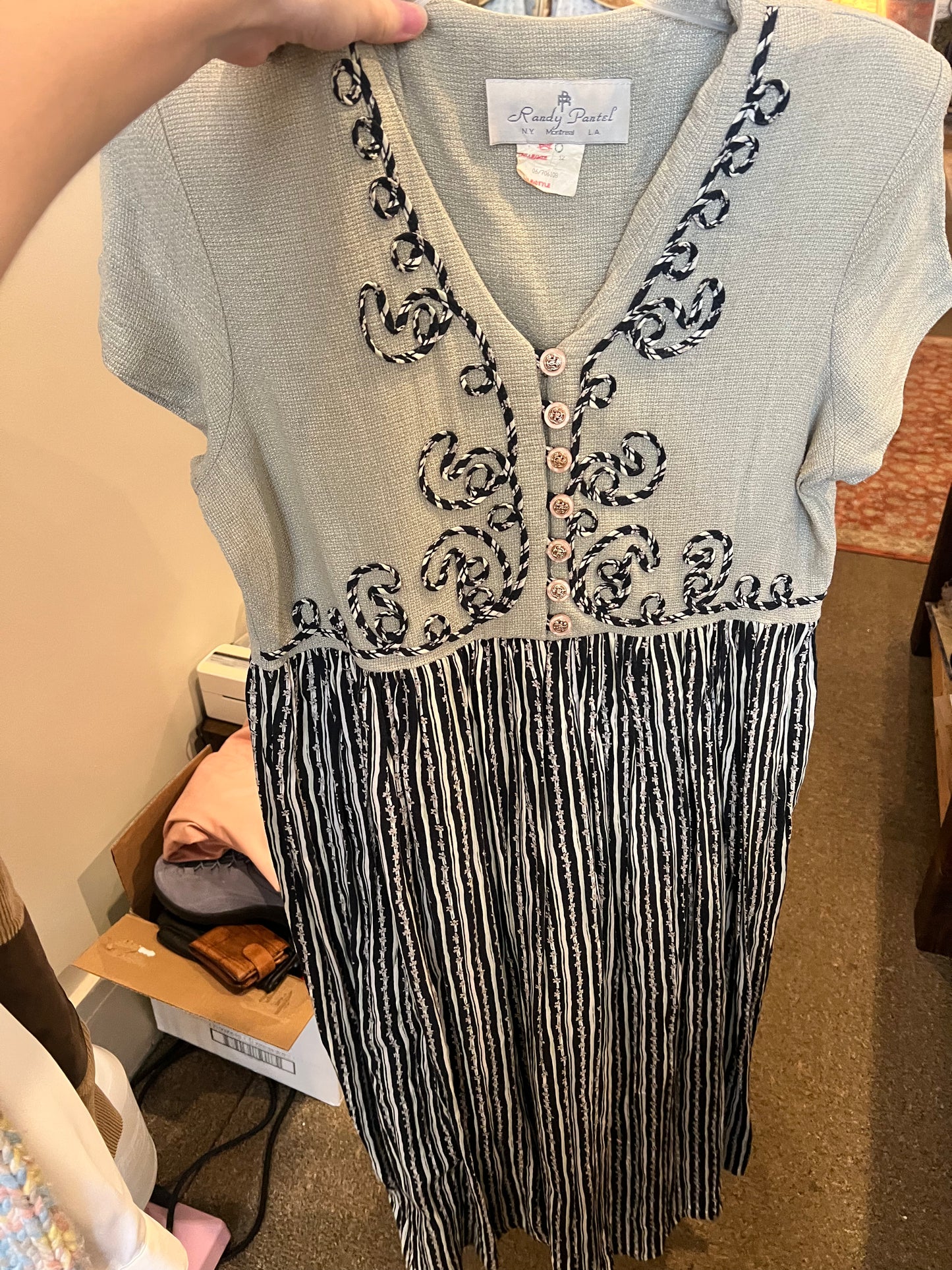 80s Randy Pantel Dress