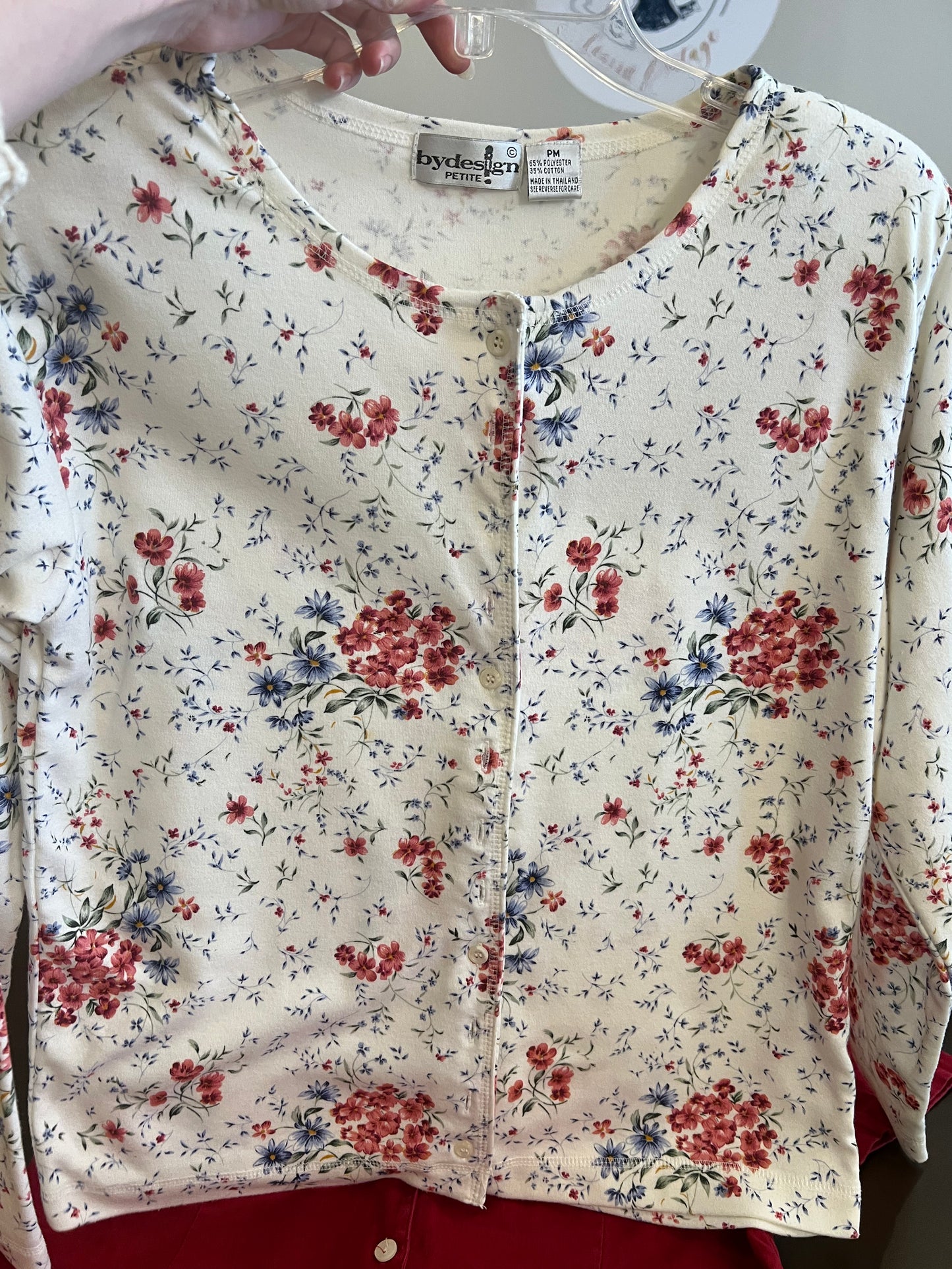 90s By Design Floral Cardigan