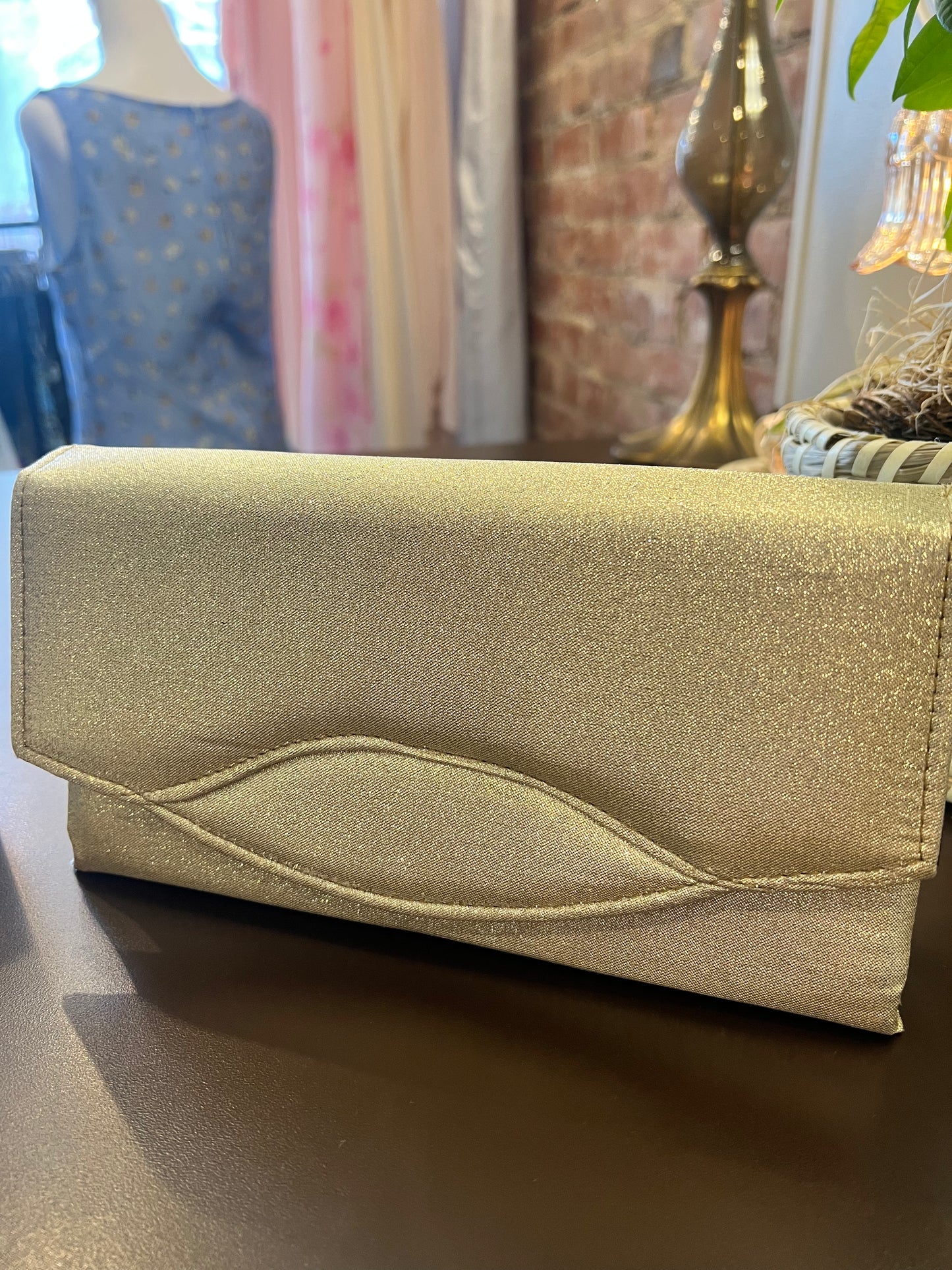 Shimmery Clutch