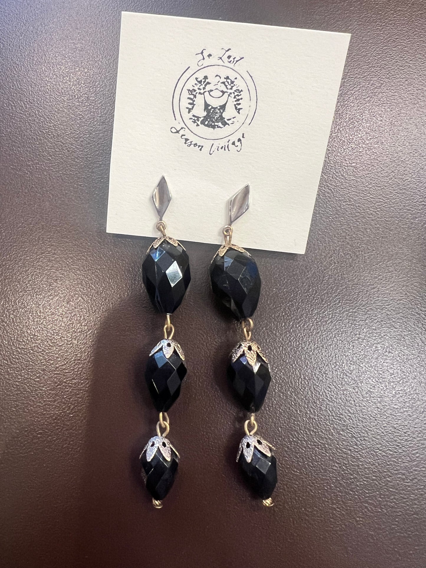 Tiered Drop Earrings
