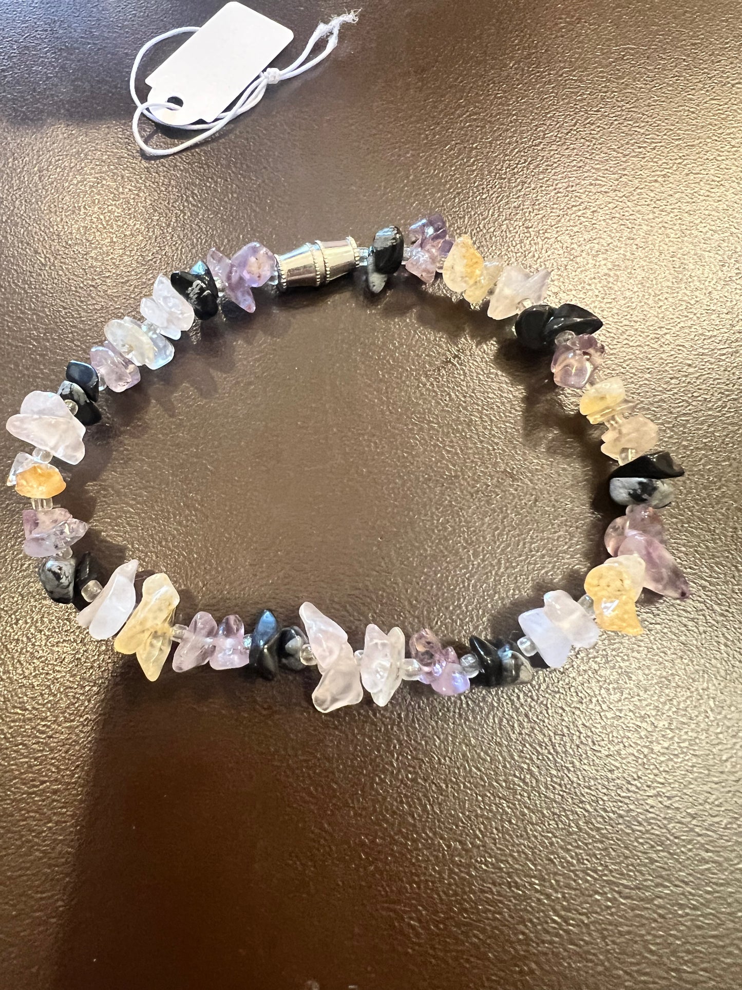 Stone Screw On Bracelet