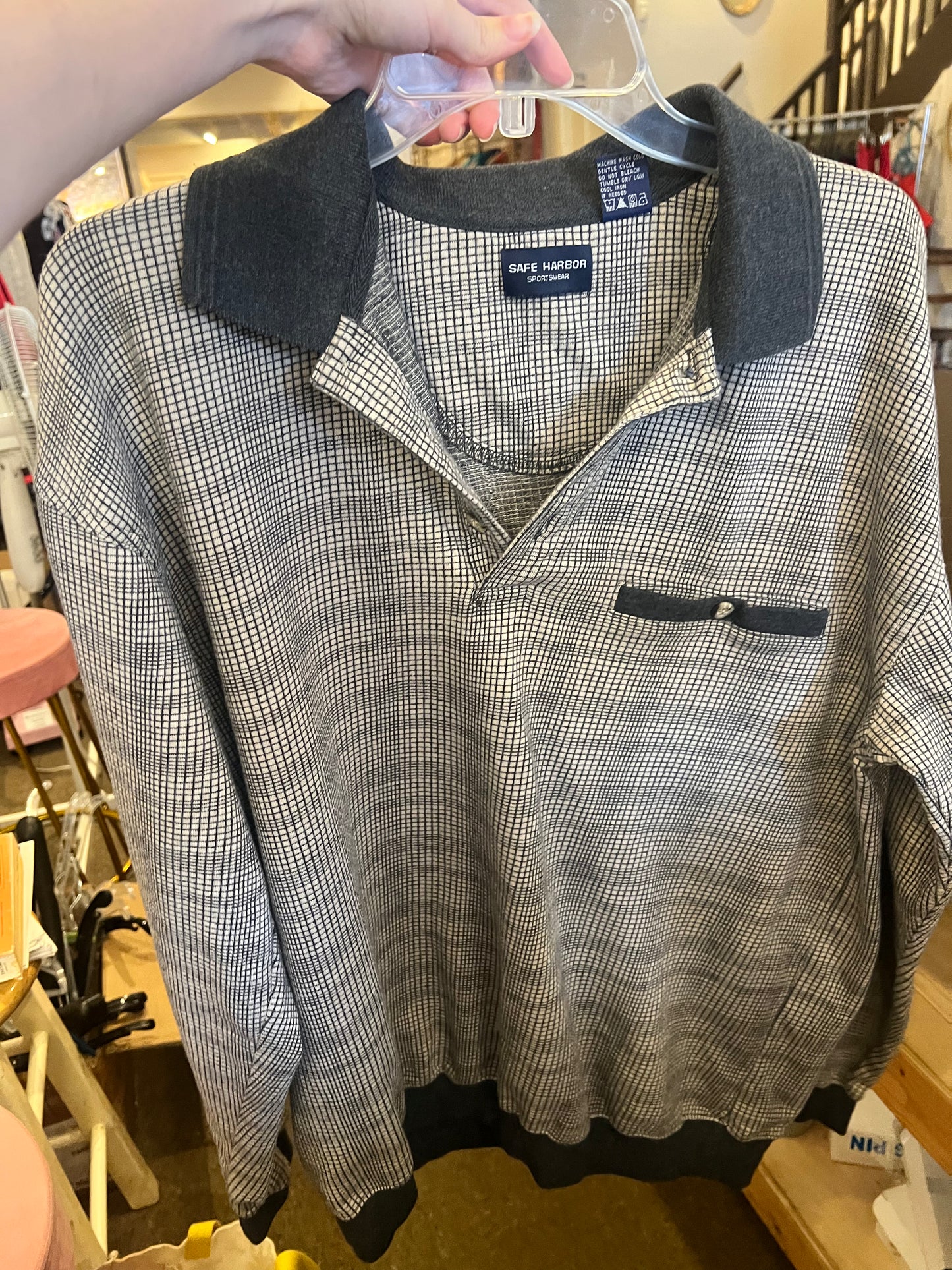 90s Safe Harbor Sportswear Long Sleeve Shirt