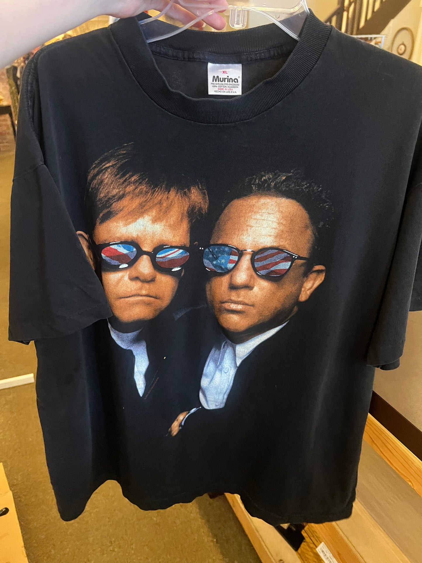90s Elton John and Billy Joel Concert Tee
