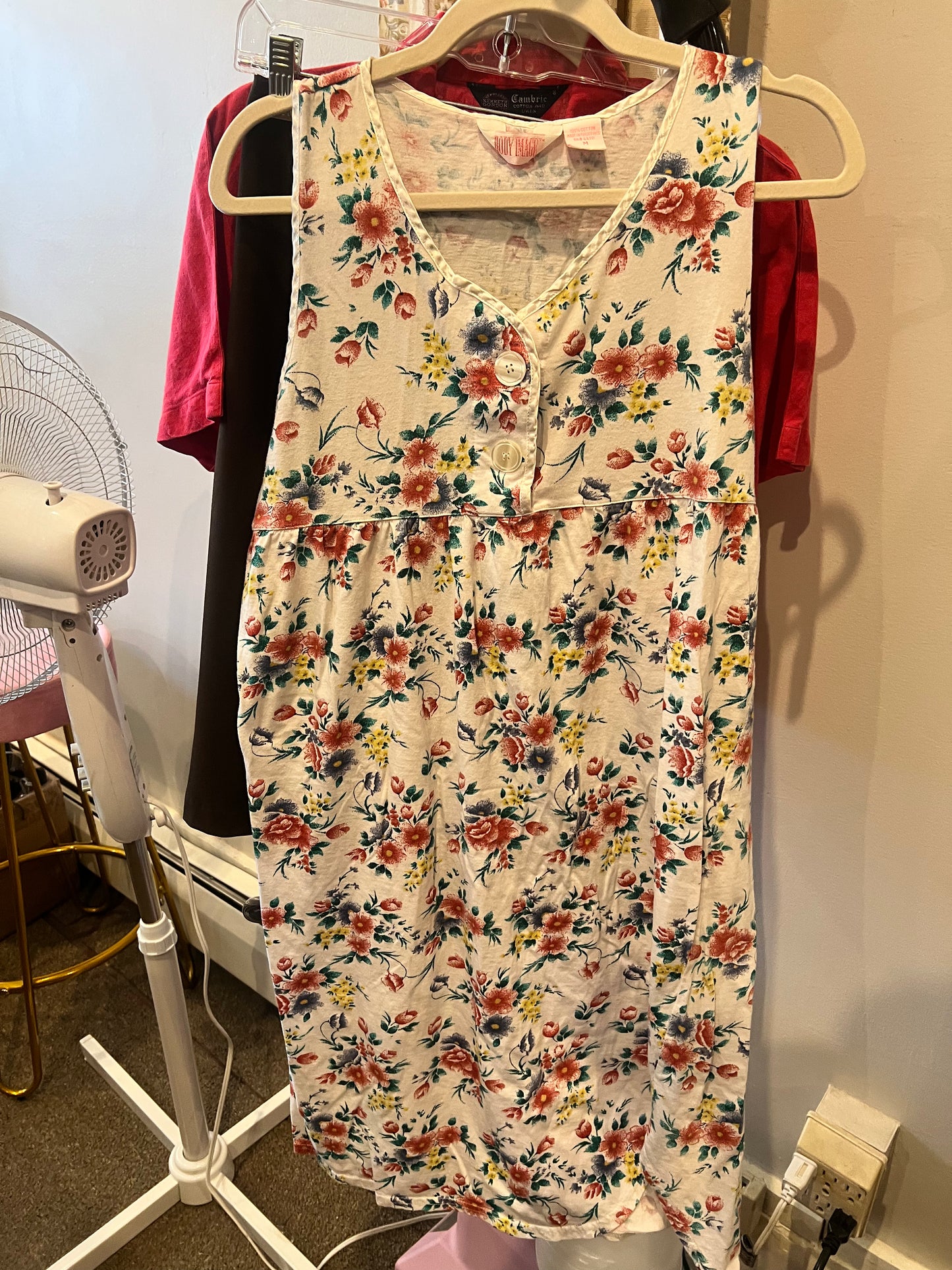 90s Body Image Floral Nightgown/Dress