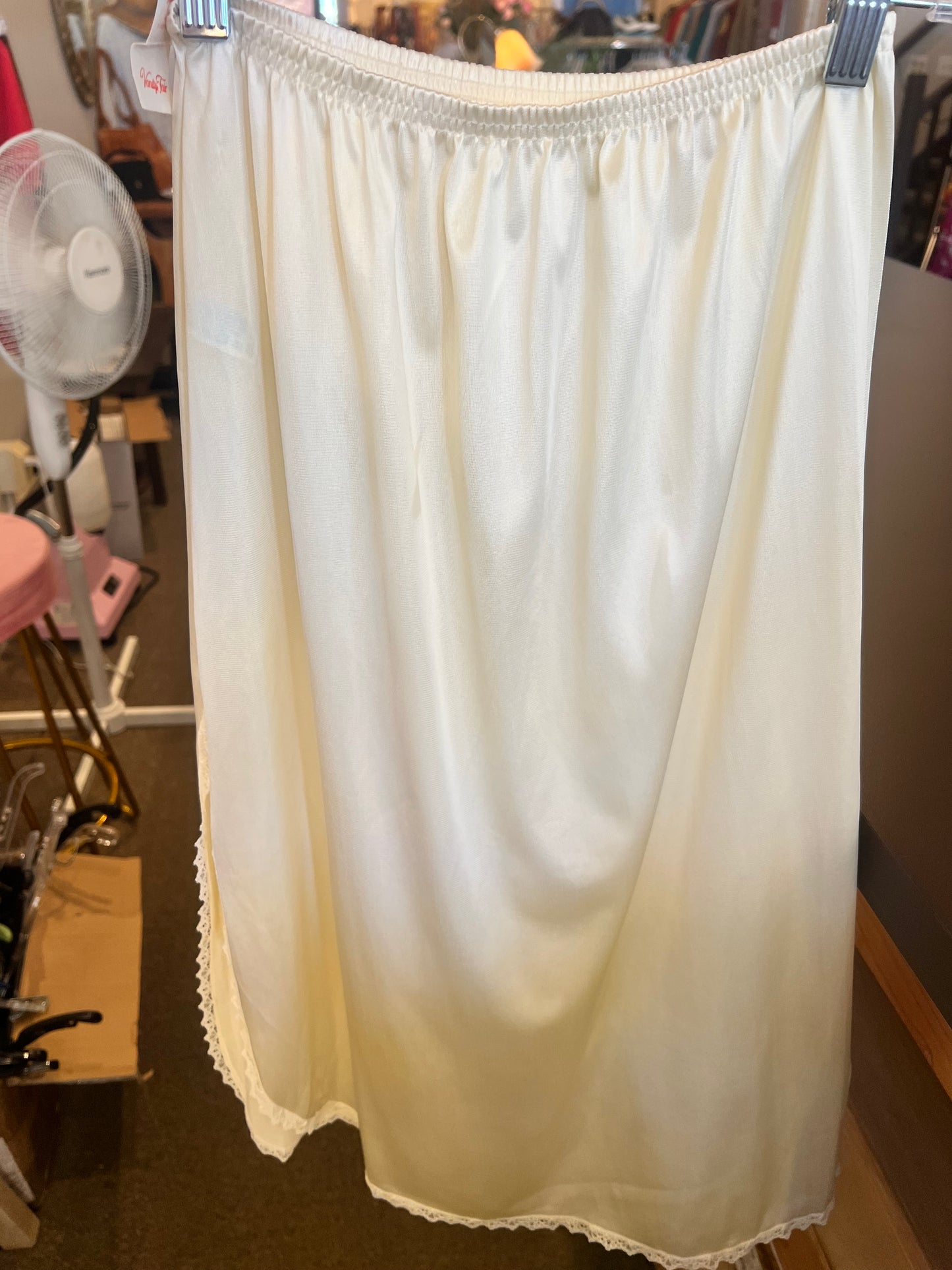 80s Vanity Fair Slip Skirt