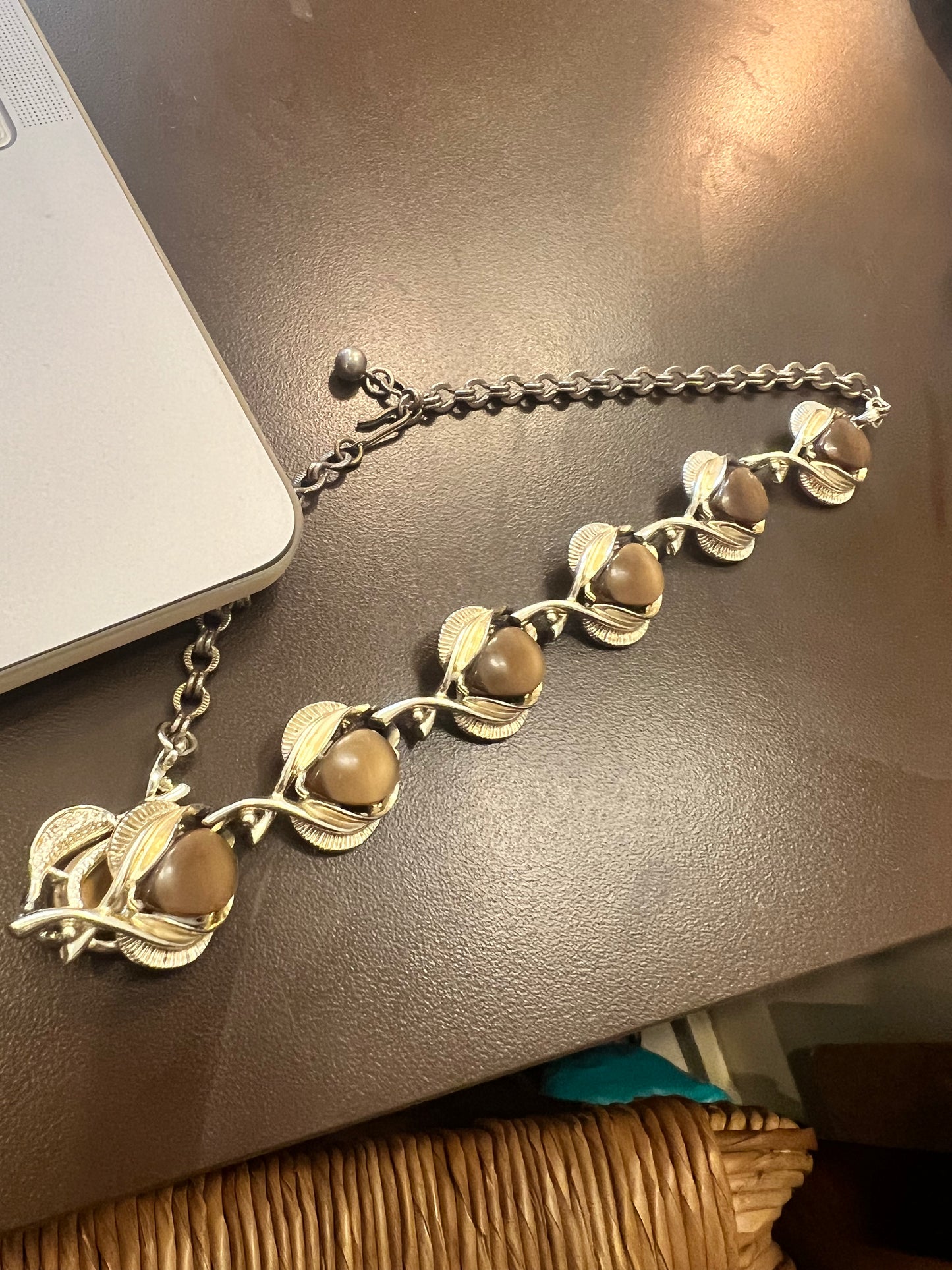 Vintage STAR Brown Moonglow Bracelet