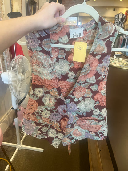 80s JBJ Floral Vest