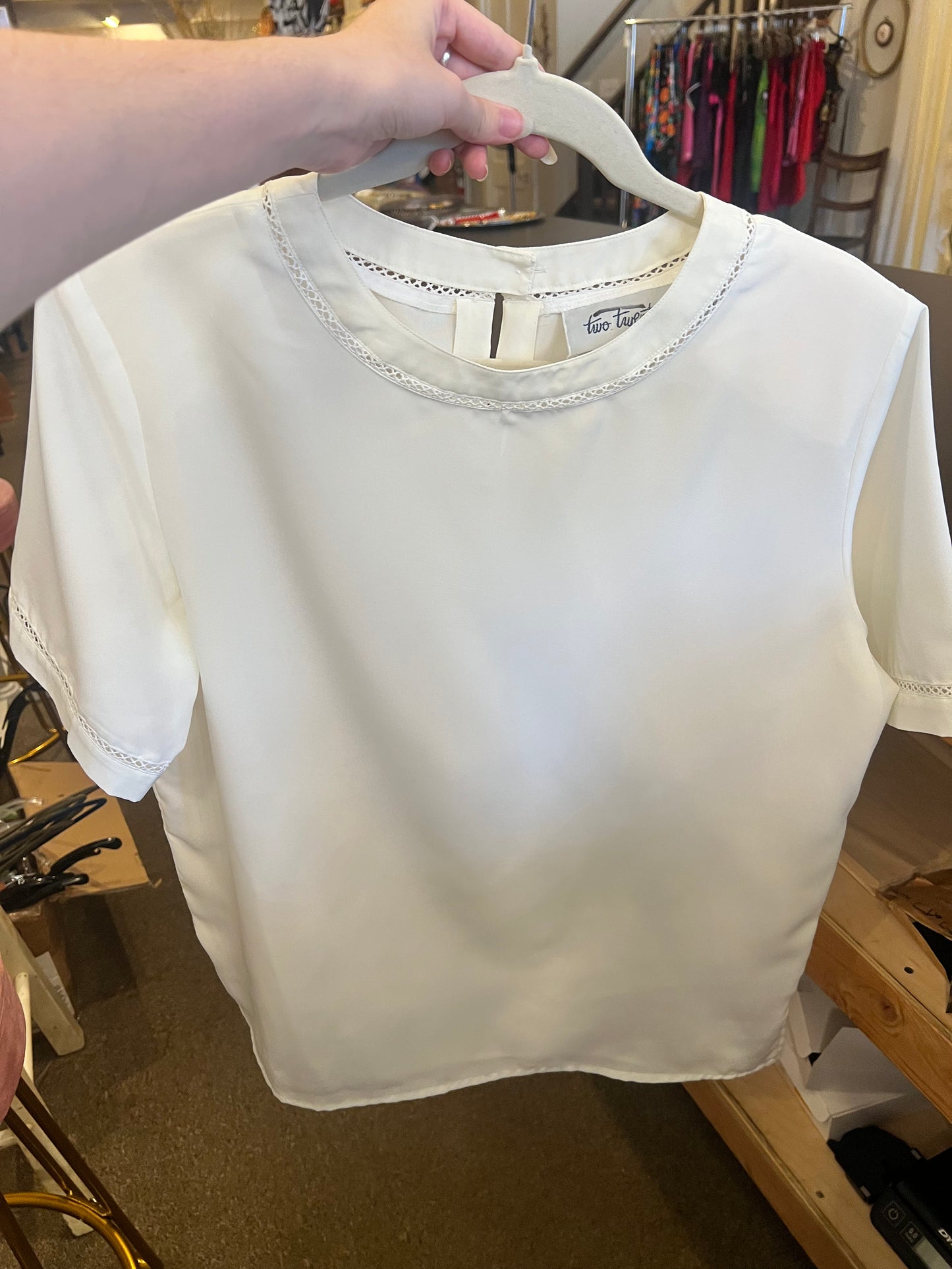 90s Two Twenty Blouse Top