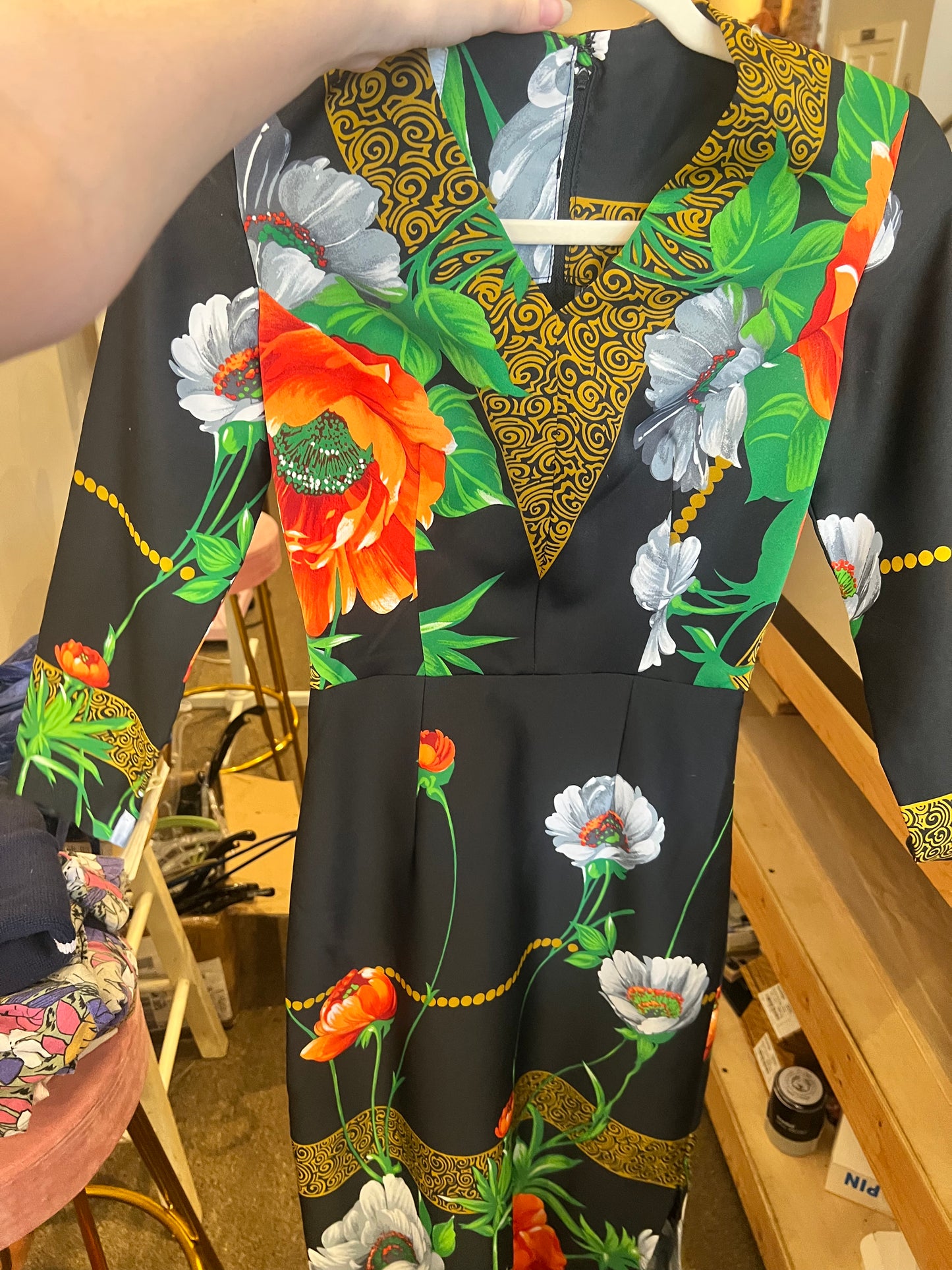 60s/70s Ja-Na of Hawaii Maxi Dress