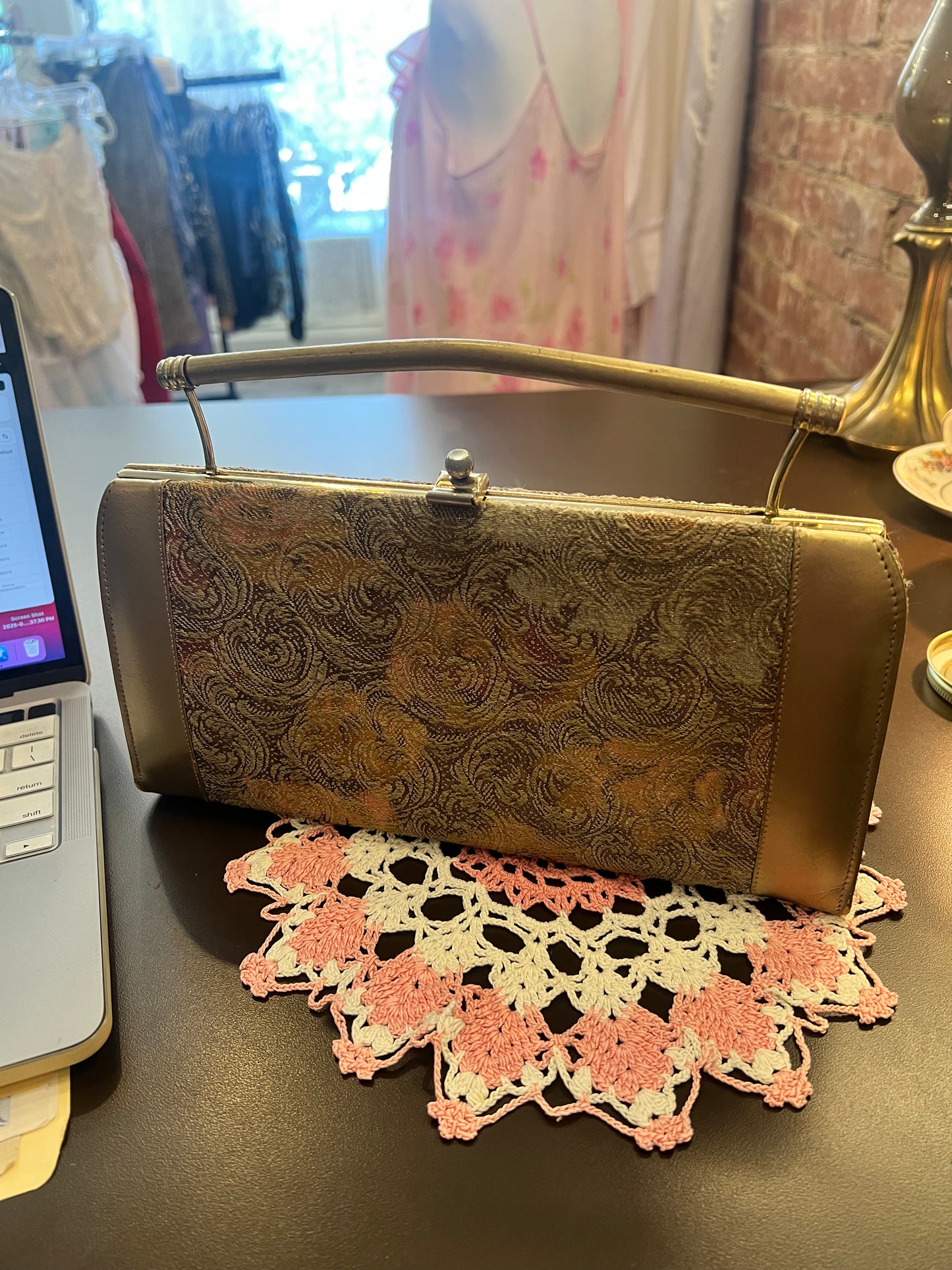 Vintage Brocade Evening Bag