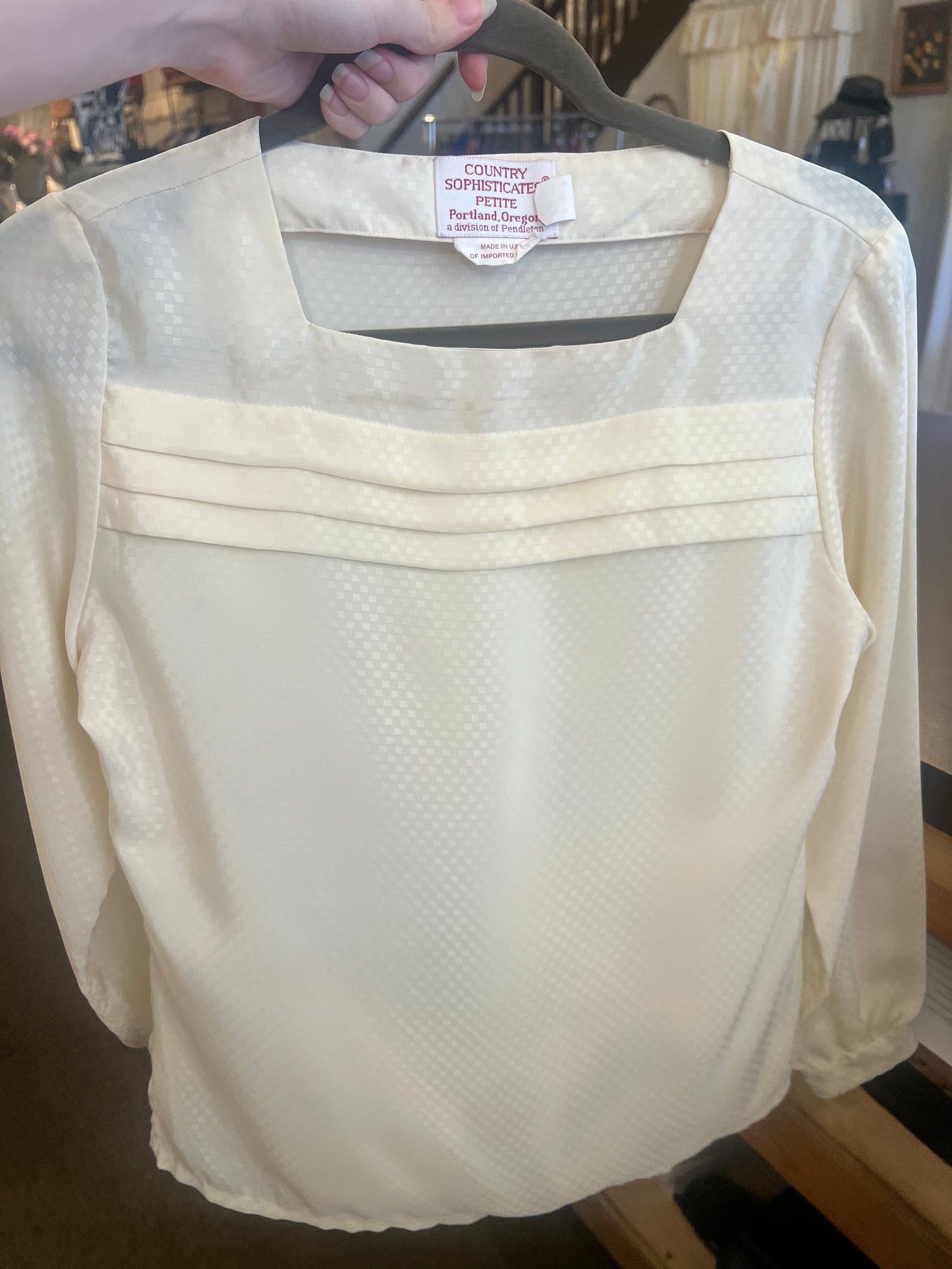 80s Country Sophisticates Petite Blouse