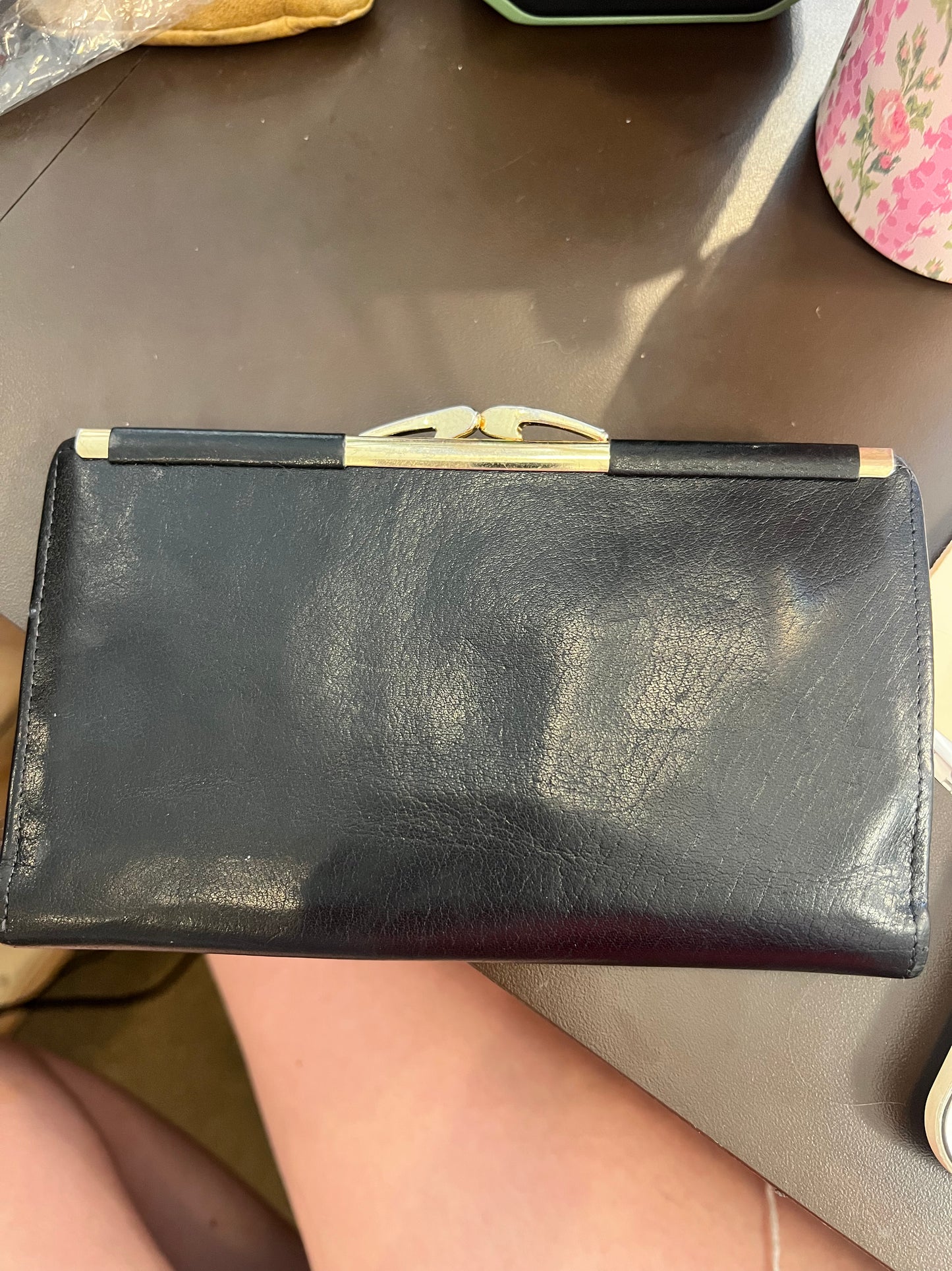80s LeBaron Buffalo Calf Wallet
