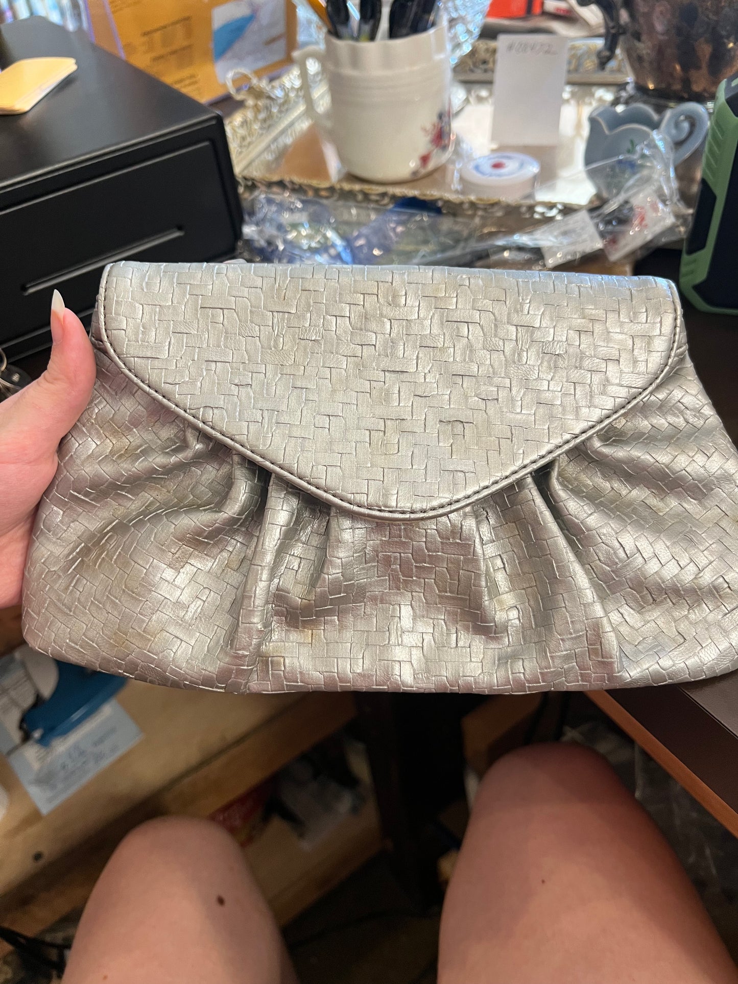 NWT Vintage Neiman Marcus Woven Crossbody Bag