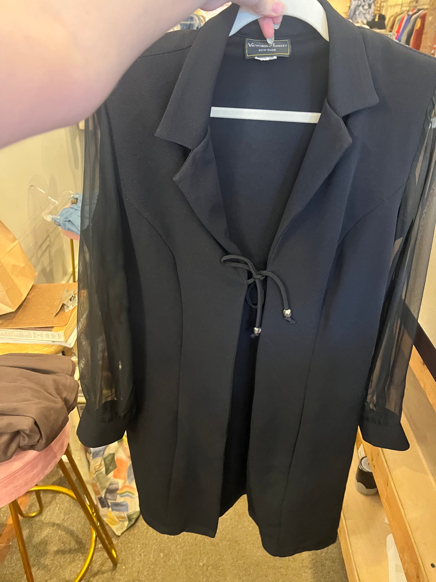 80s/90s Victoria Ashley New York Dress/Overcoat