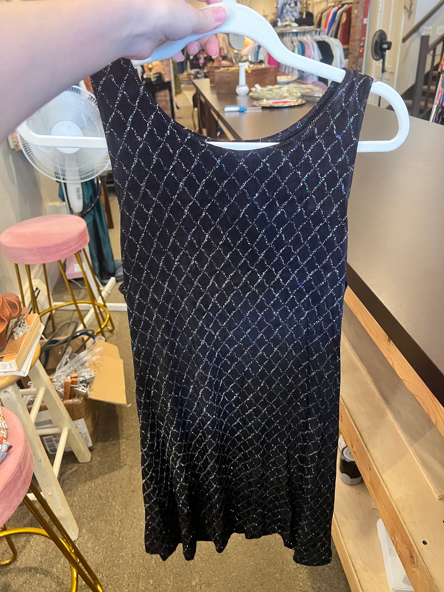 90s All That Jazz Sparkly Dress