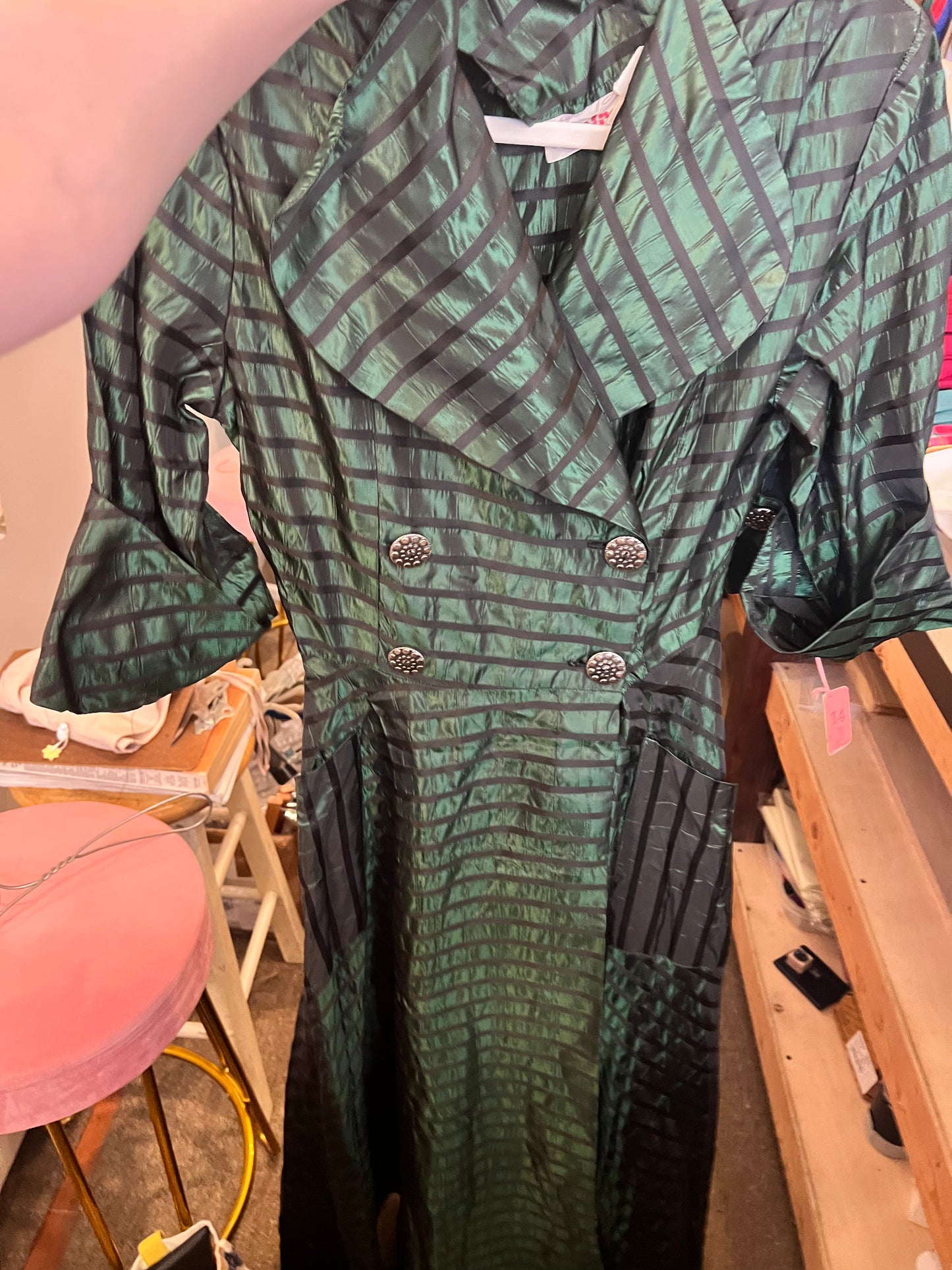 50s Fashioned By Delro Trench Dress
