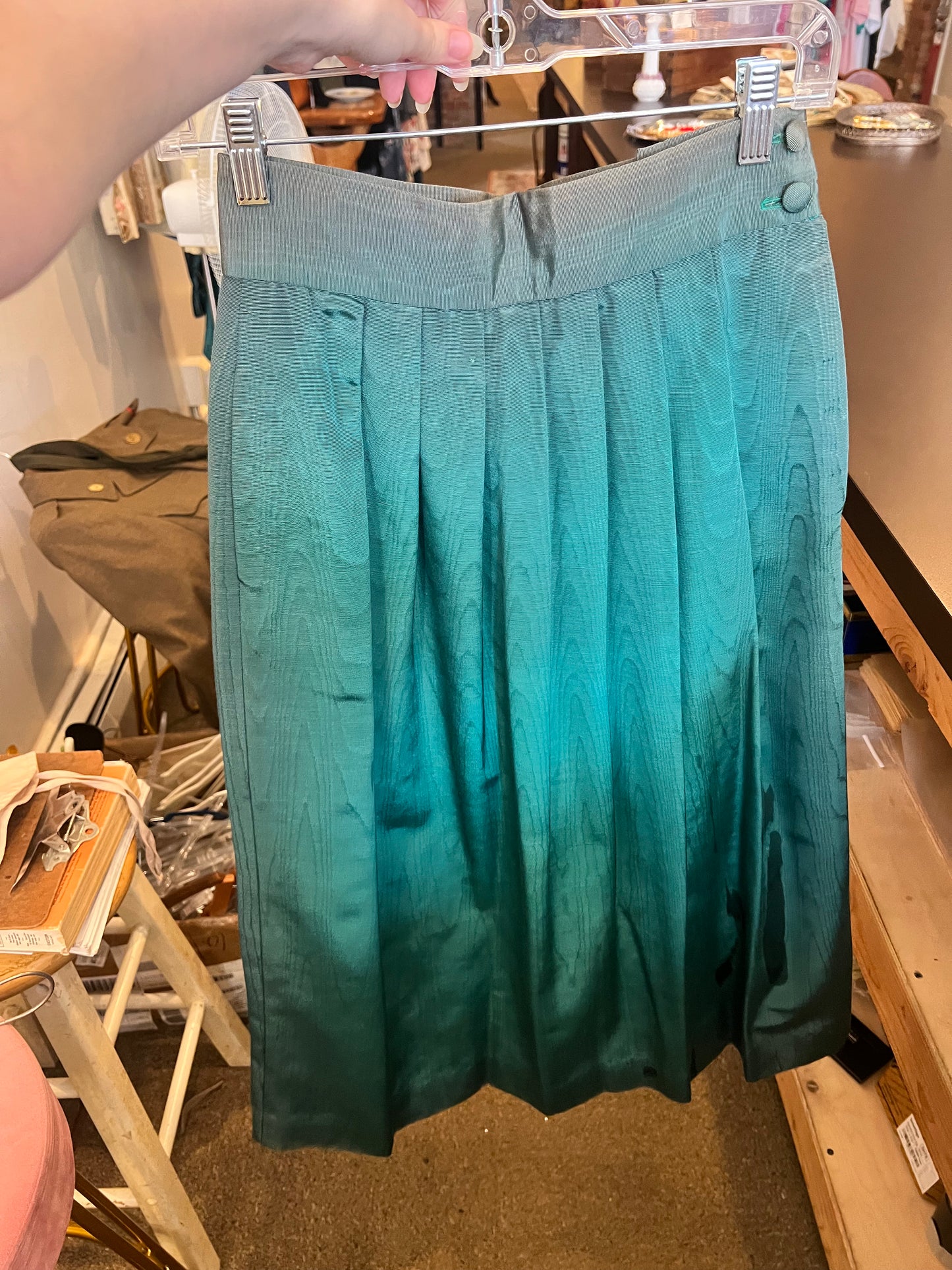 80s Talbots Pleated Skirt