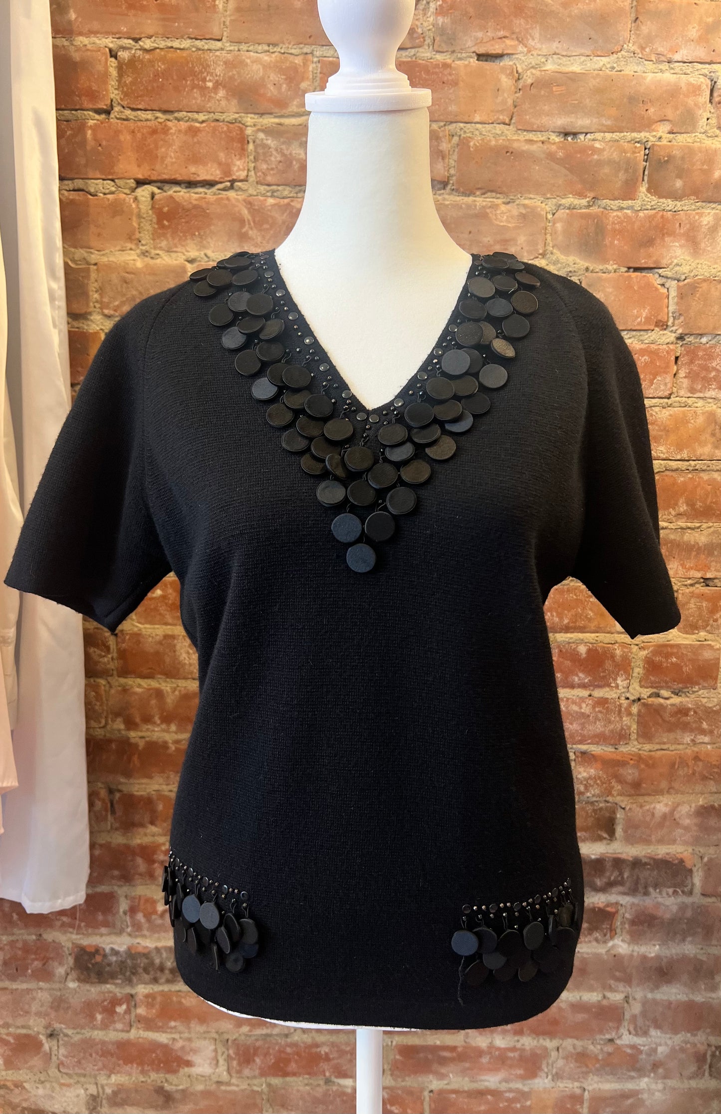 60s/70s Arbe Imports Beaded Top