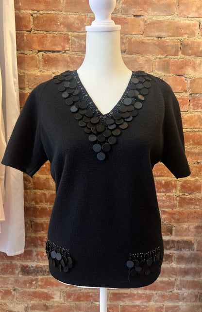 60s/70s Arbe Imports Beaded Top