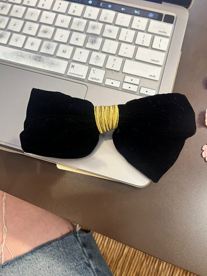 Vintage Made in France Bow Barrette