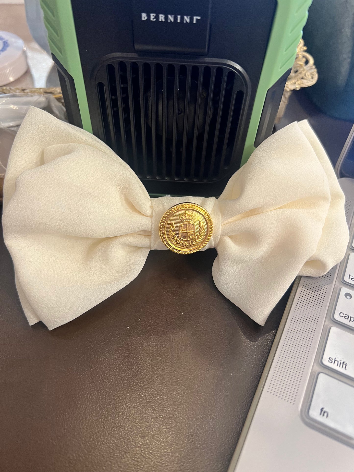 Vintage Made in France Bow Barrette